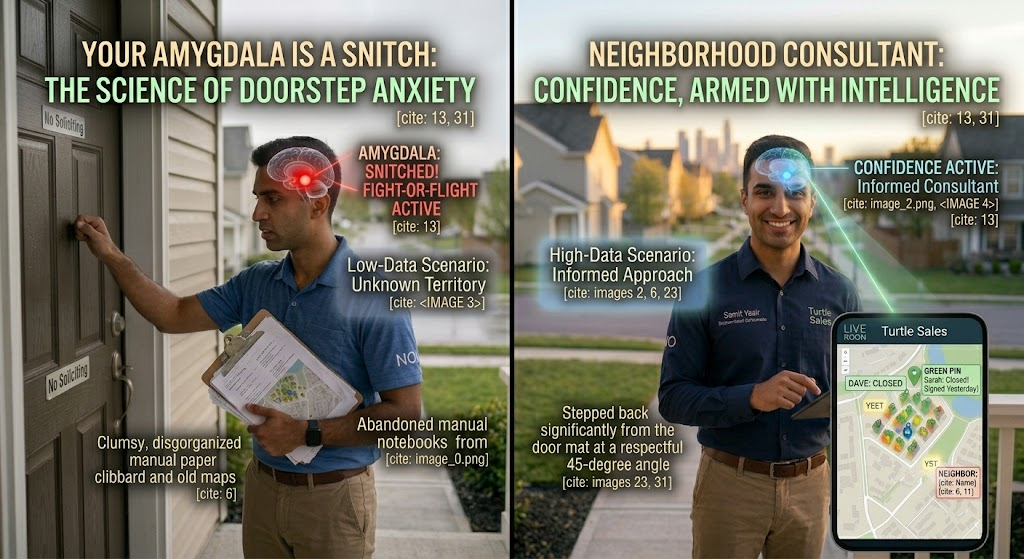 The Neuroscience of the Doorstep: Why Hearing "No" Actually Causes Physical Pain / How to Hack It