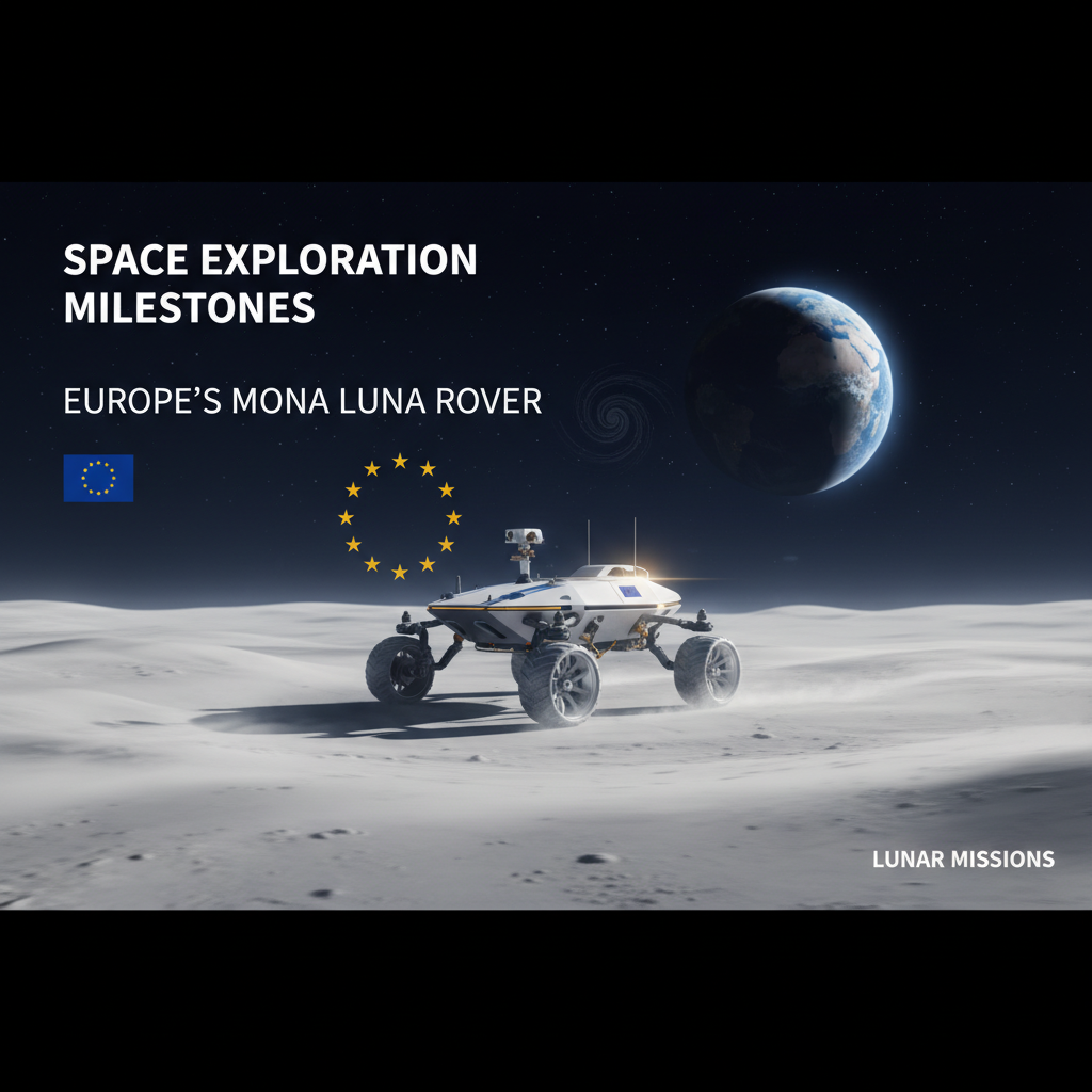 Space Exploration Milestones: Europe's Mona Luna Rover and Lunar Missions