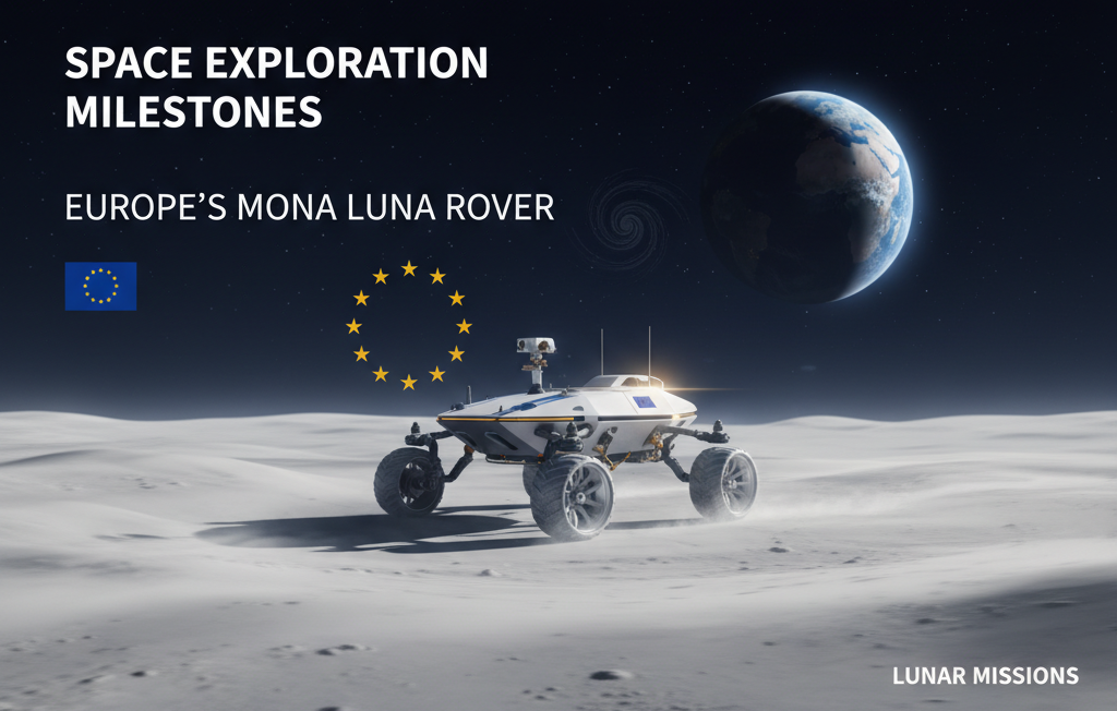 Space Exploration Milestones: Europe's Mona Luna Rover and Lunar Missions
