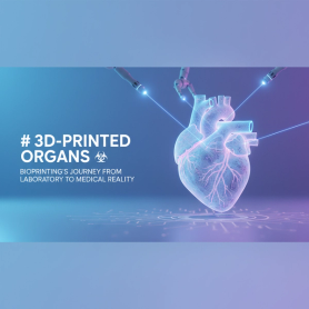 3D-Printed Organs: Bioprinting's Journey from Laboratory to Medical Reality