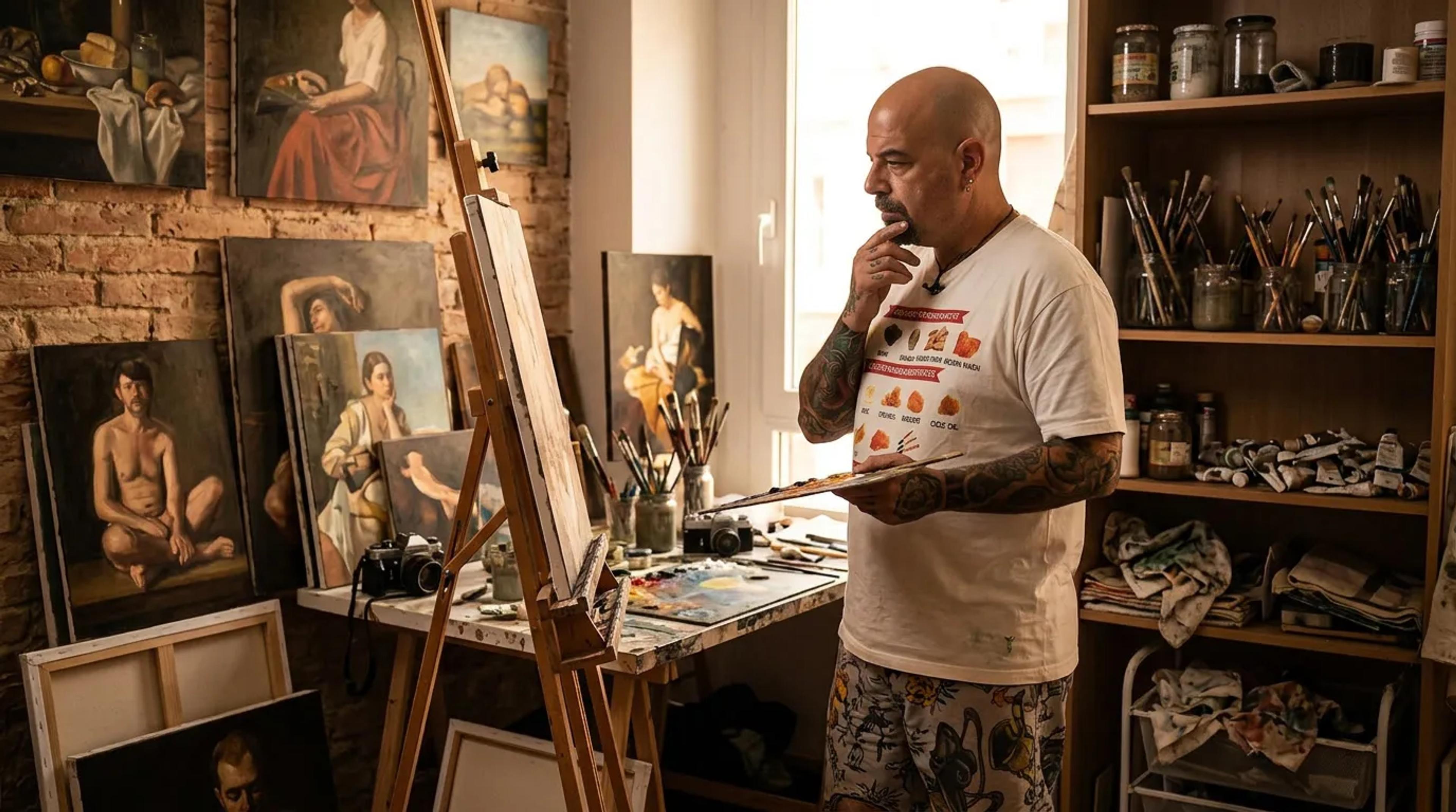 What Happens in the Studio Between Commissions