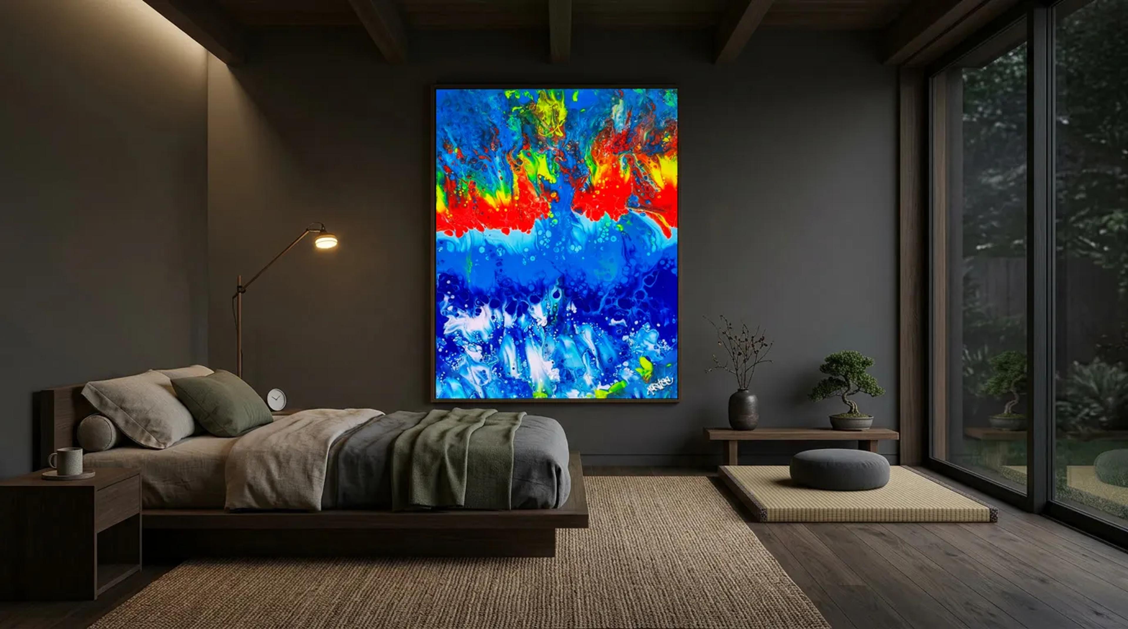 How Abstract Art Changes a Room