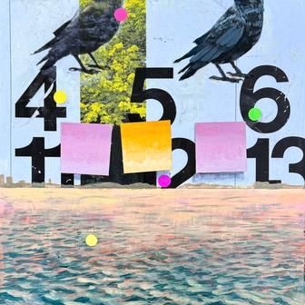 New work: The crows return to Venice in autumn