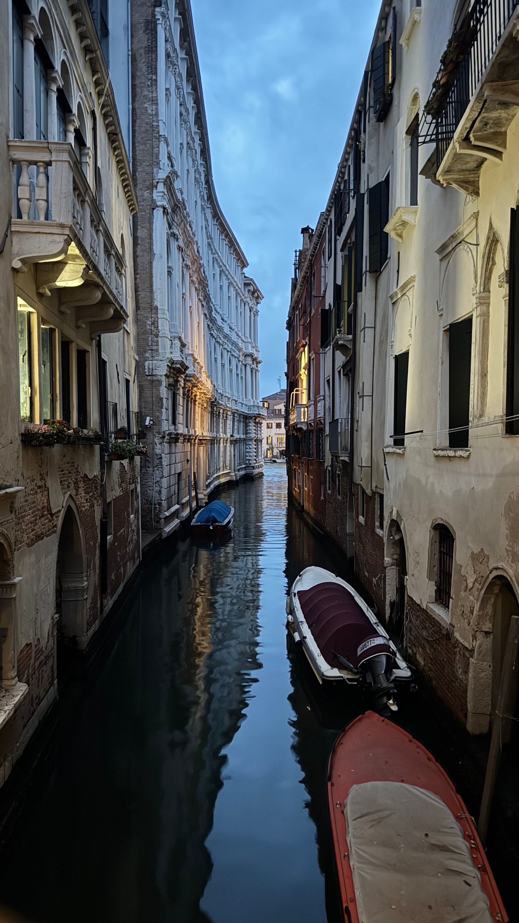 Canal at dusk