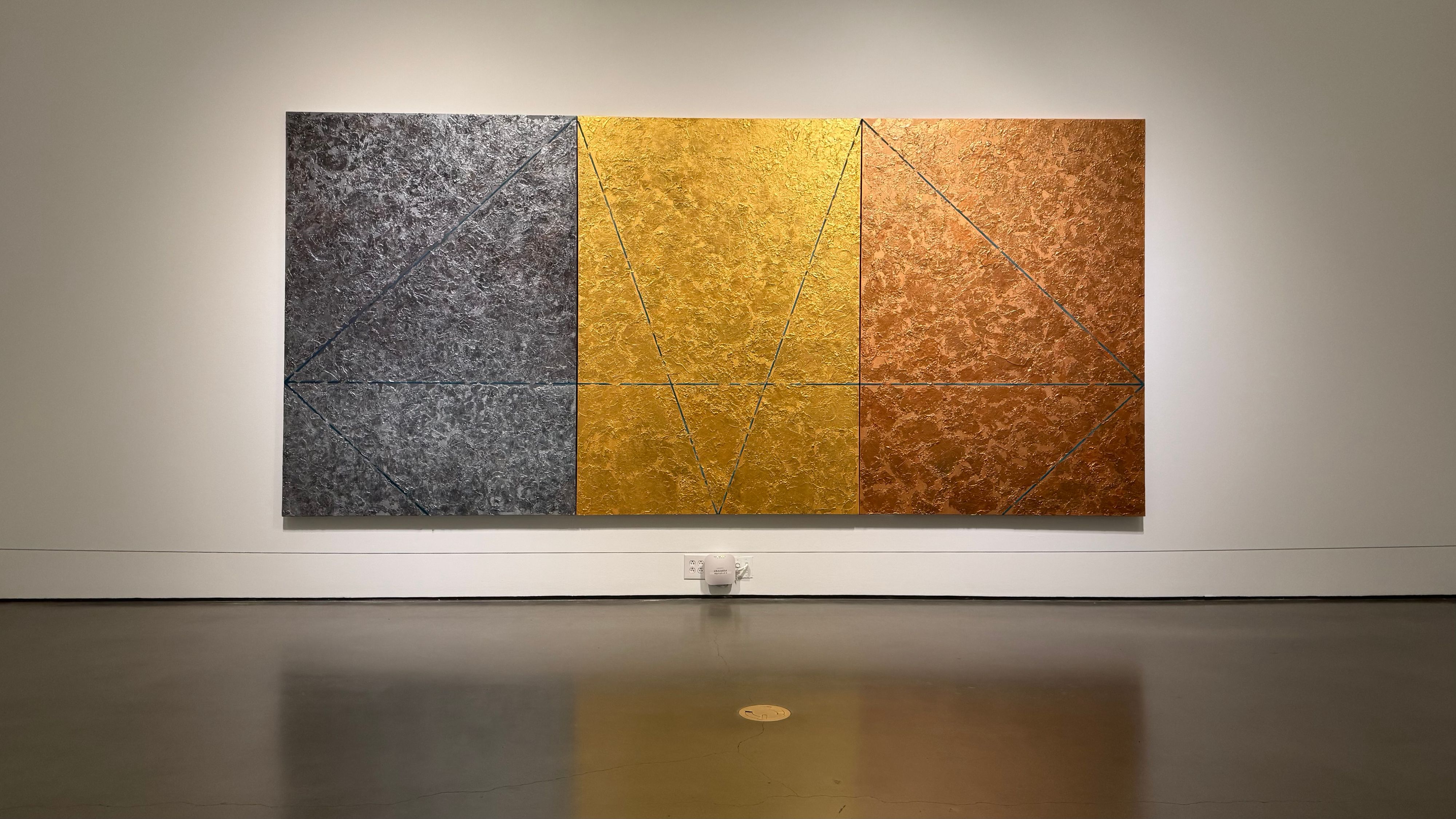 To Touch The Earth, 2023, Acrylic on Canvas