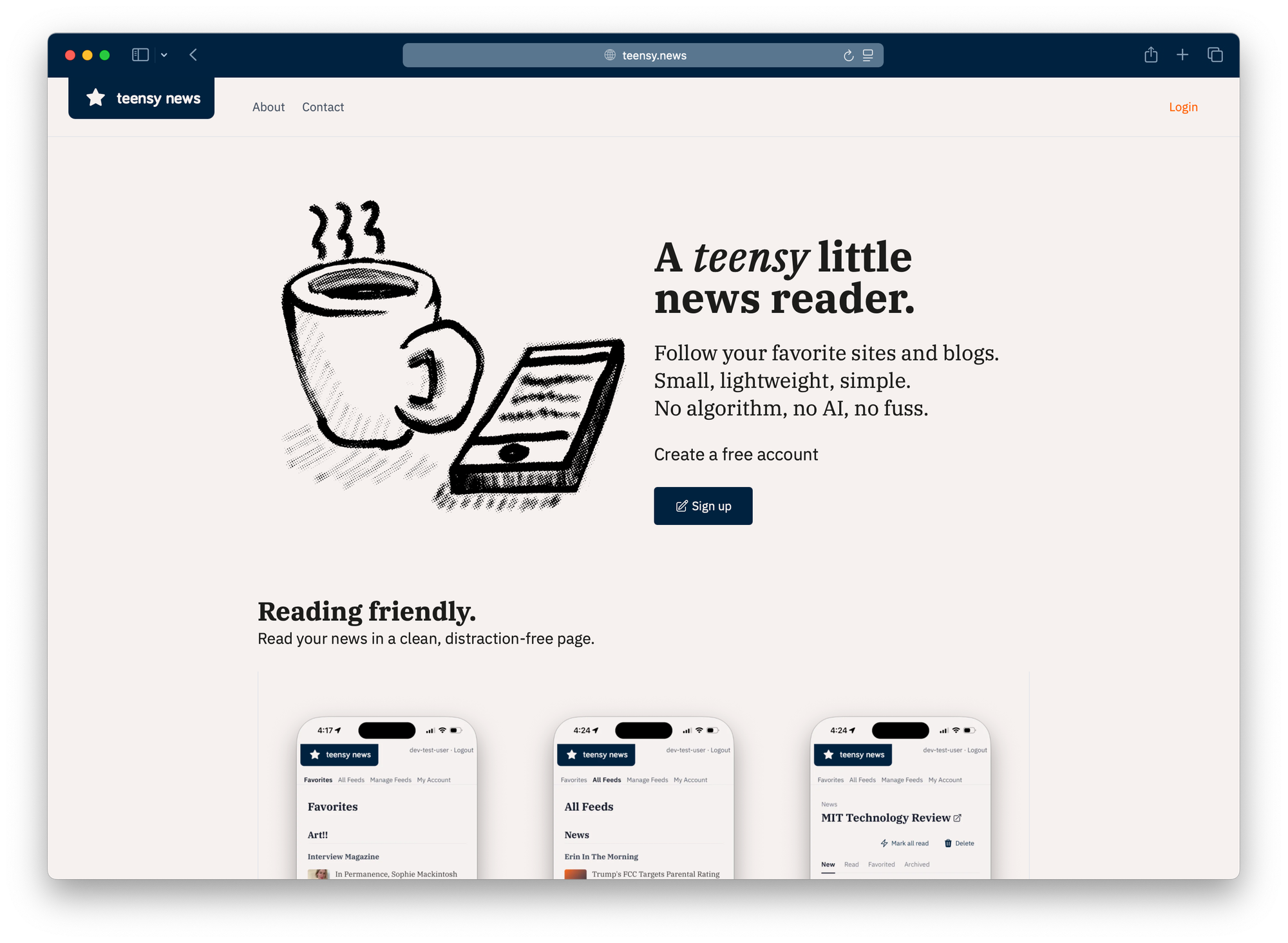 Teensy News home