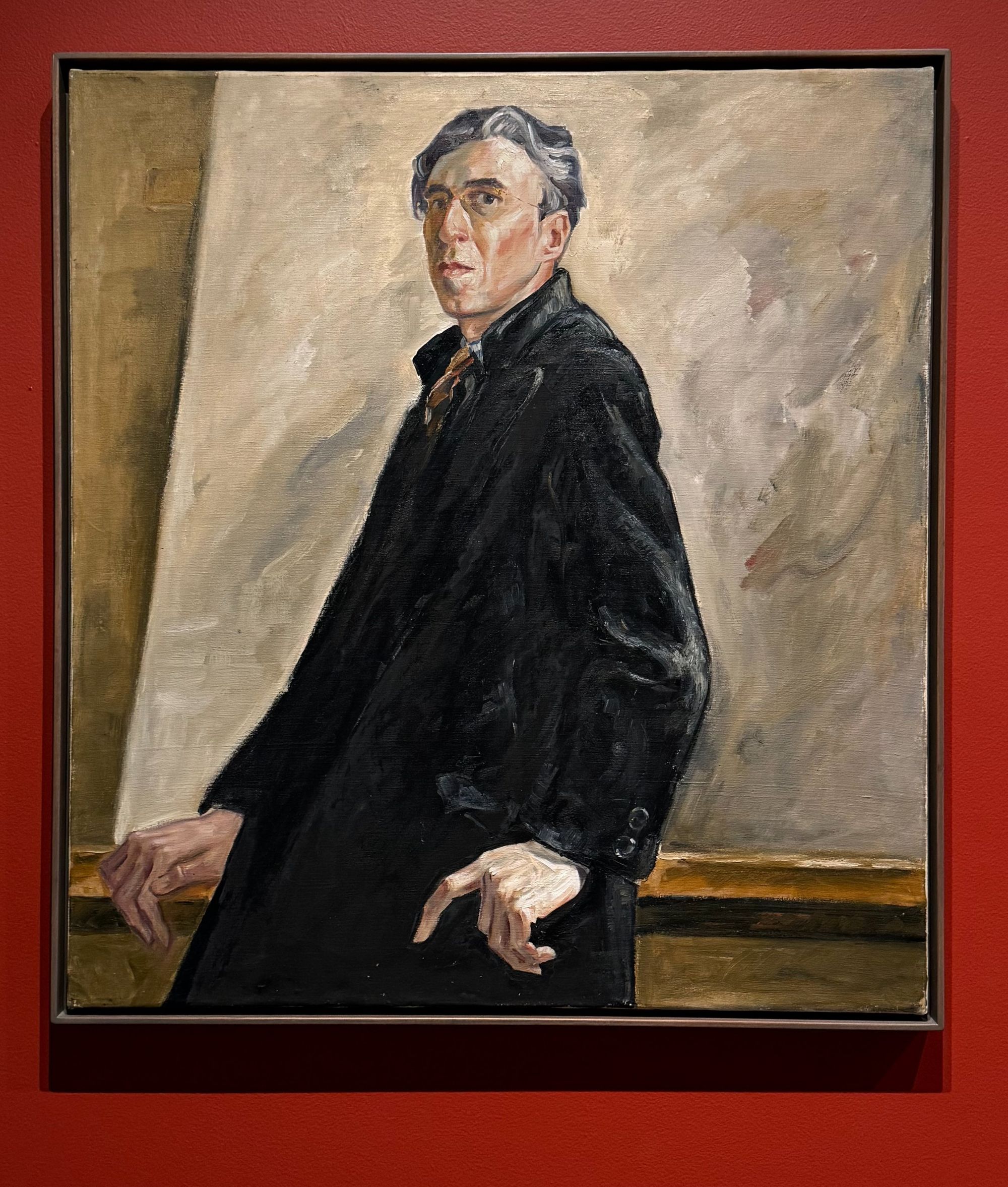 Self portrait of Clyfford Still