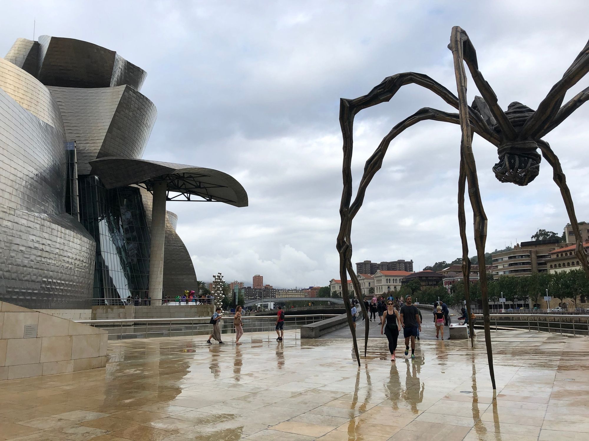 View of the Guggenheim, Bilbao