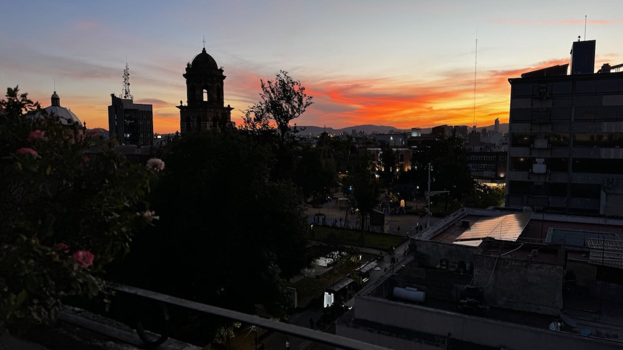 Sunset of Dos Templos