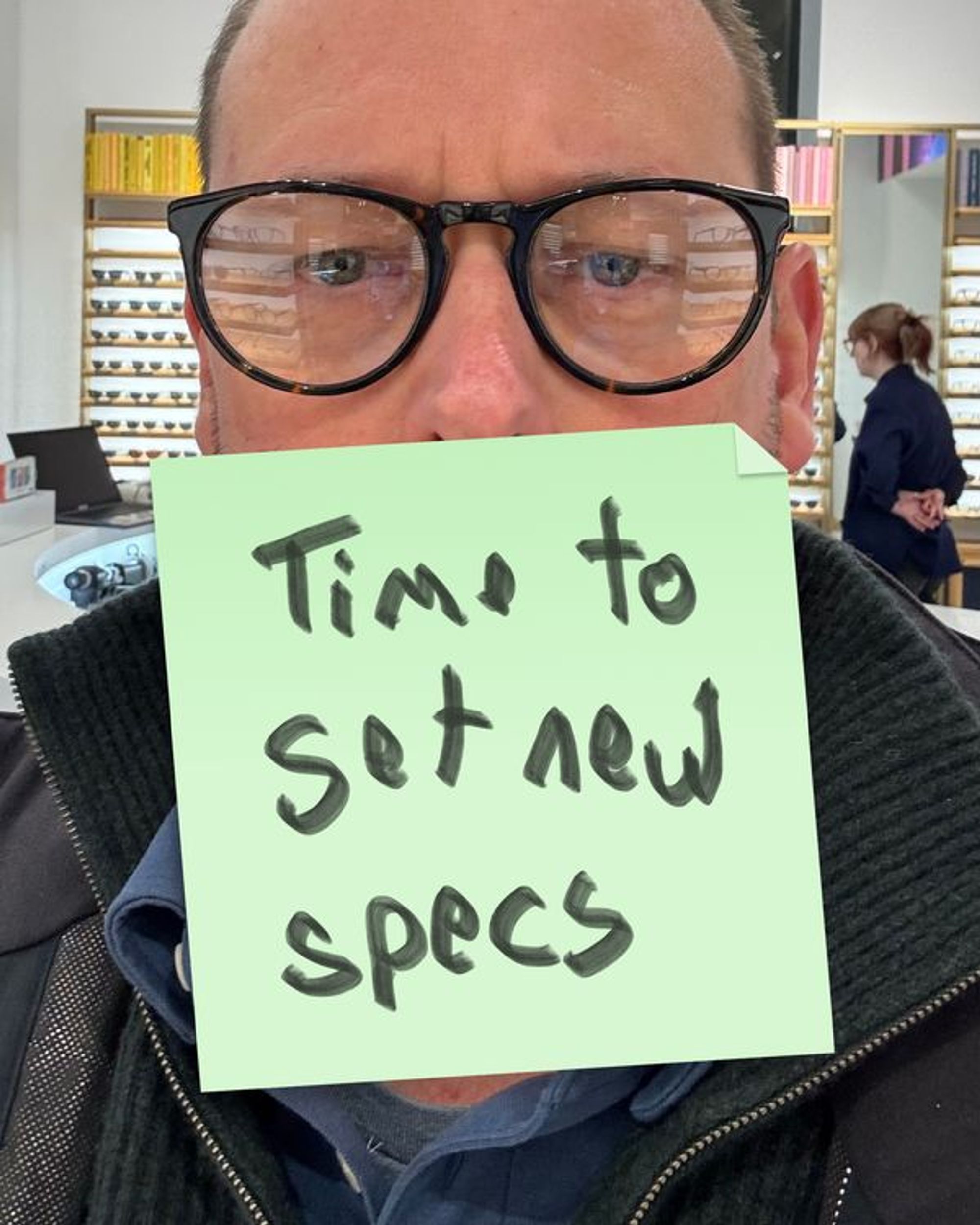 Time to get new specs