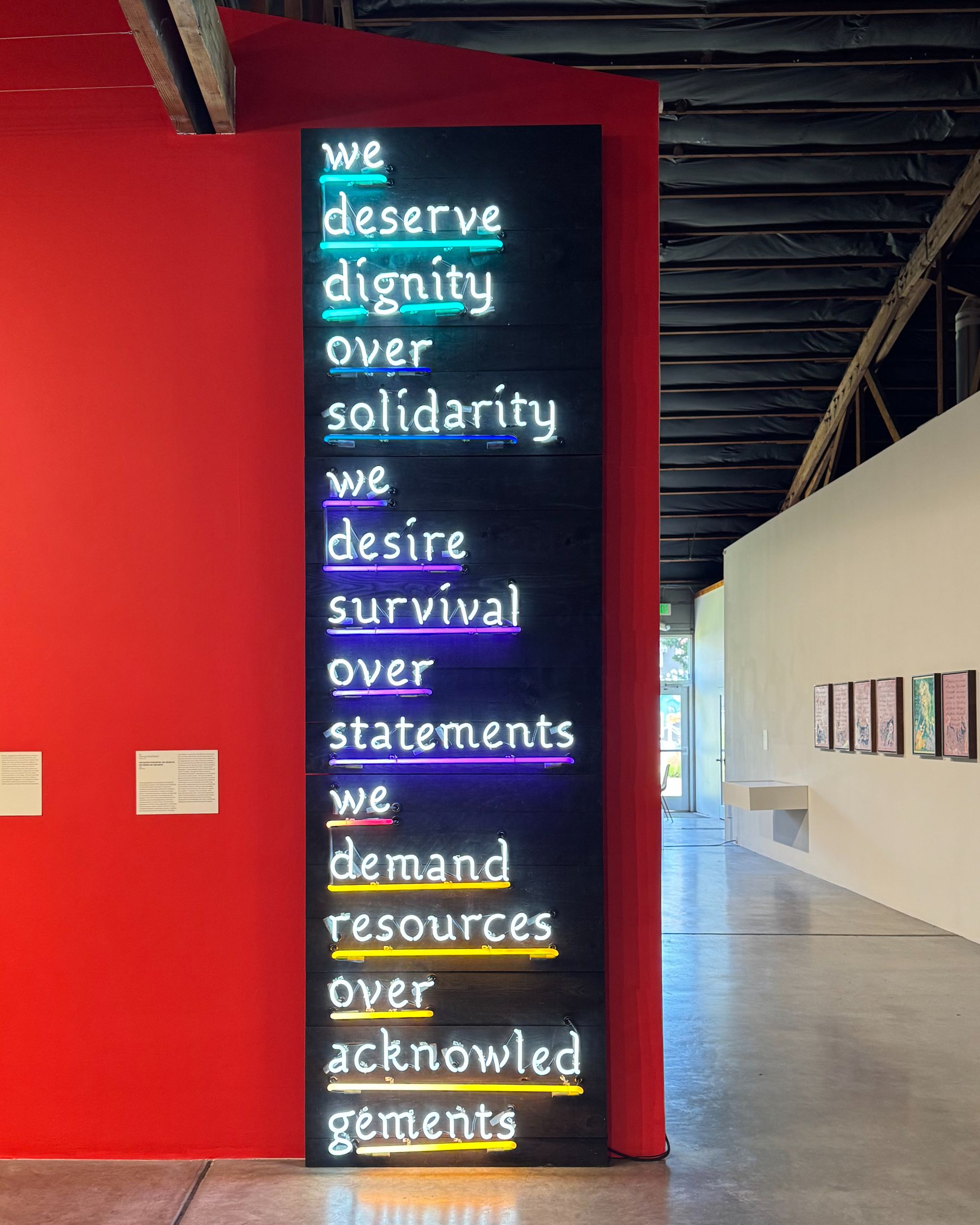 “extreme industries (we deserve we desire we demand)” by Demian DinéYazhi'