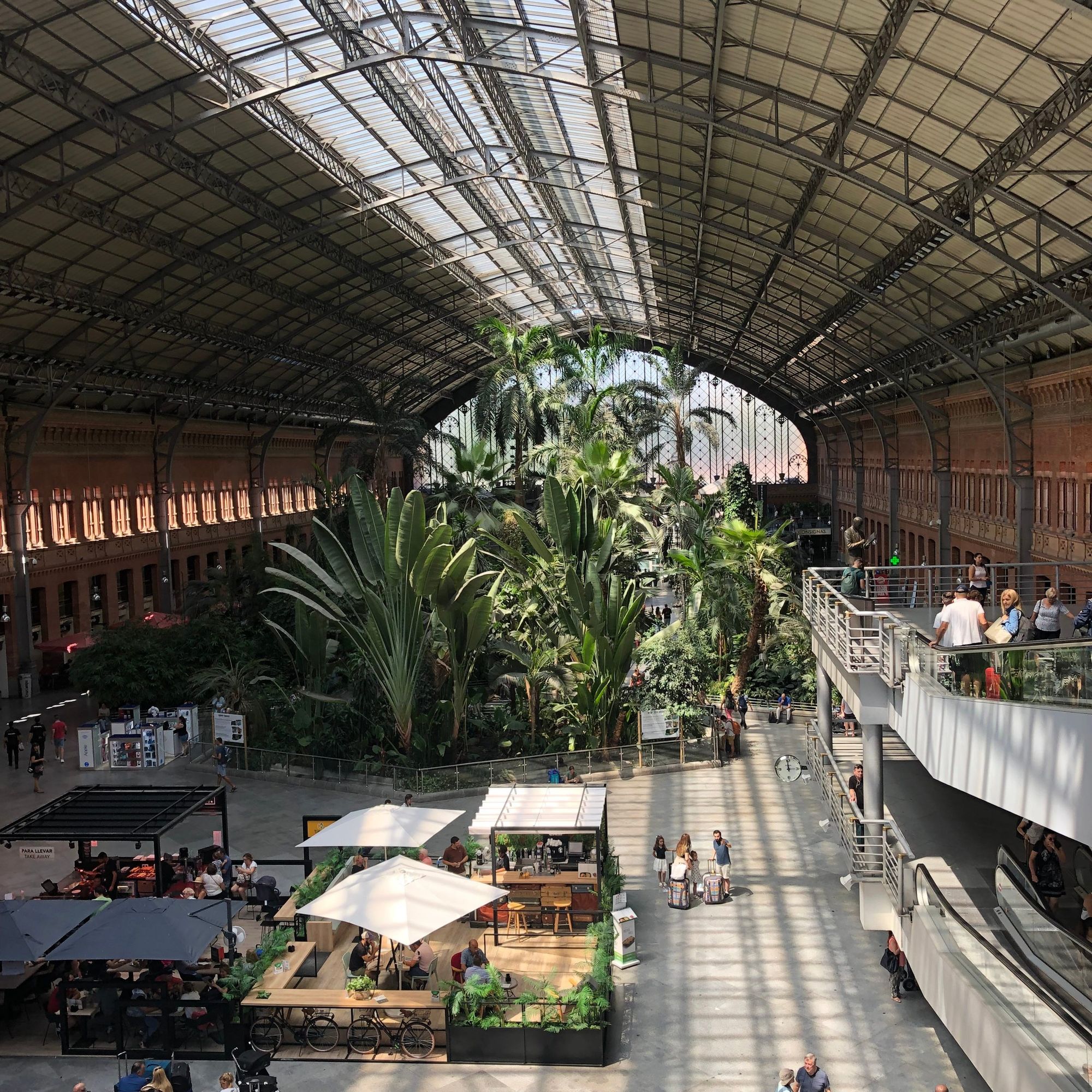 Train station in Madrid