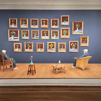 David Hockney at the Portland Art Museum