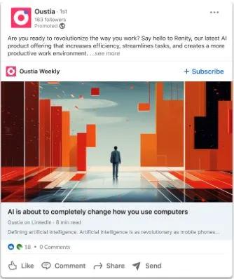 linkedin реклама