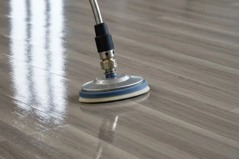 Vinyl being professionally cleaned by HigieNZ