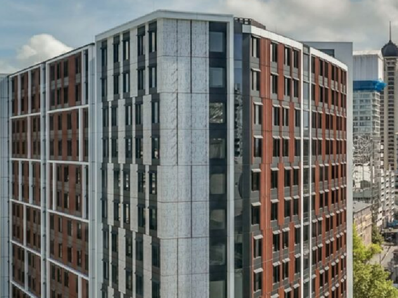 Lorne Street Student Accommodation cleaning job by HygieNZ