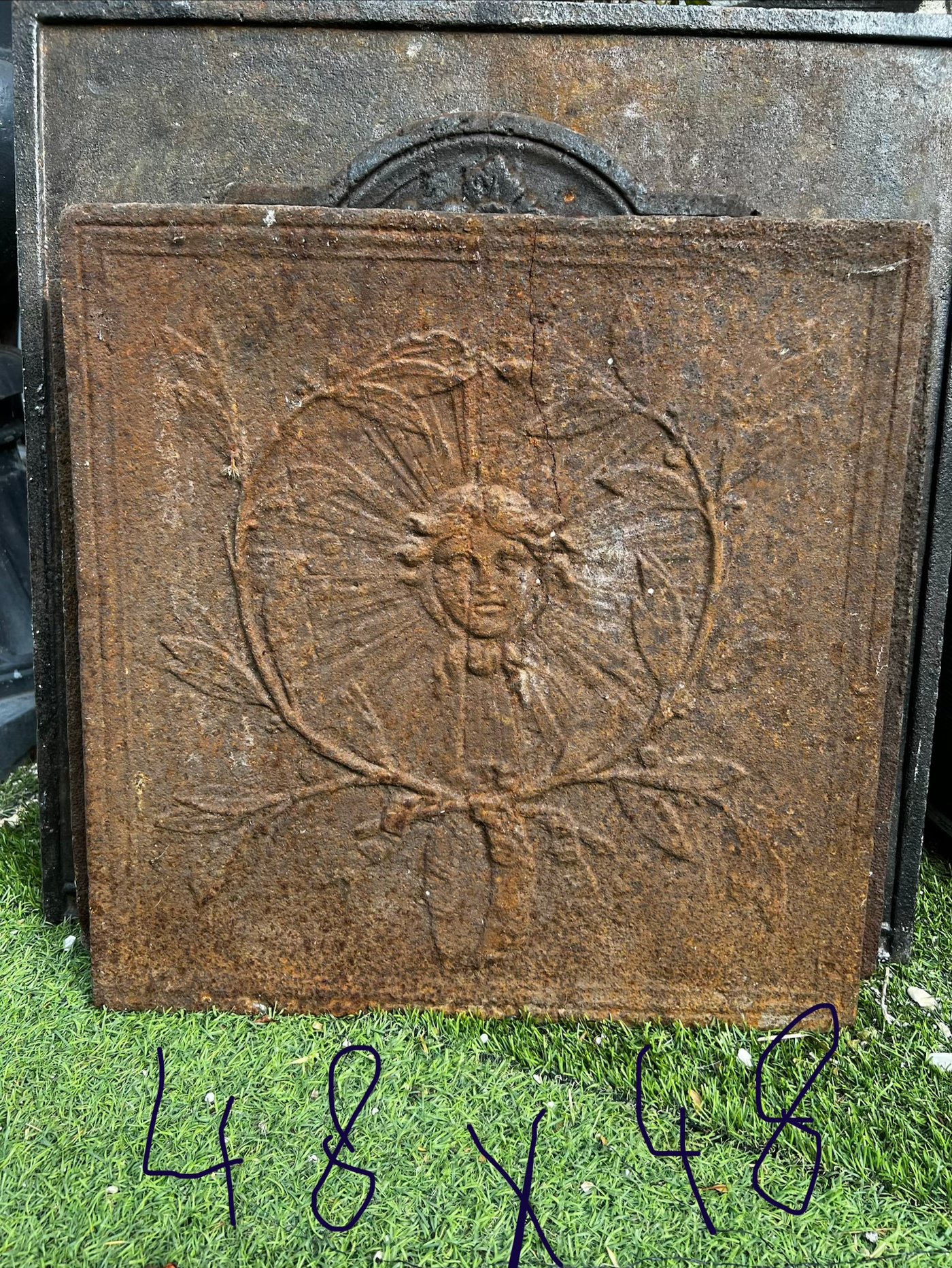 plaque de cheminée 6