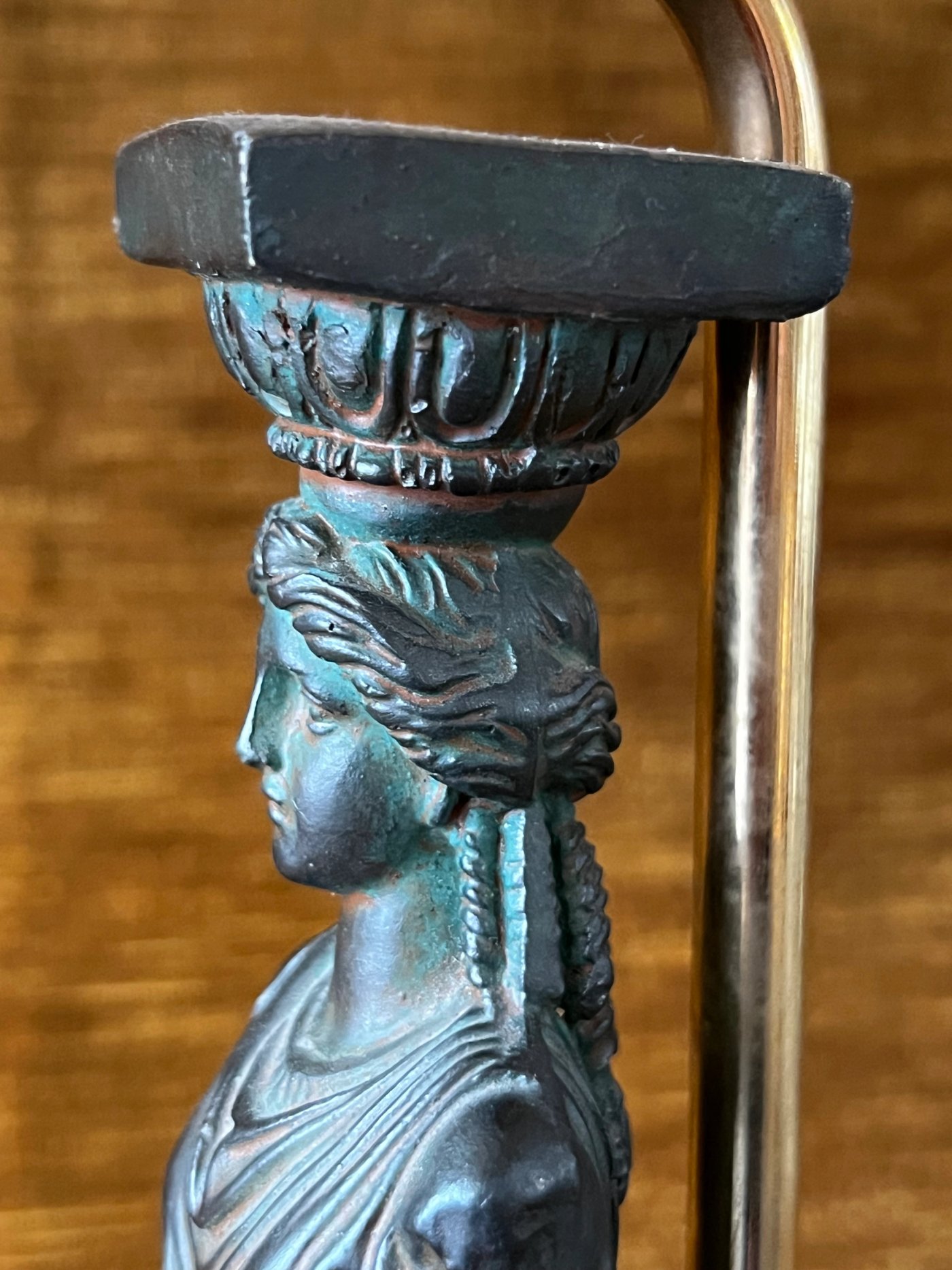 Lampe Cariatide "le dauphin"