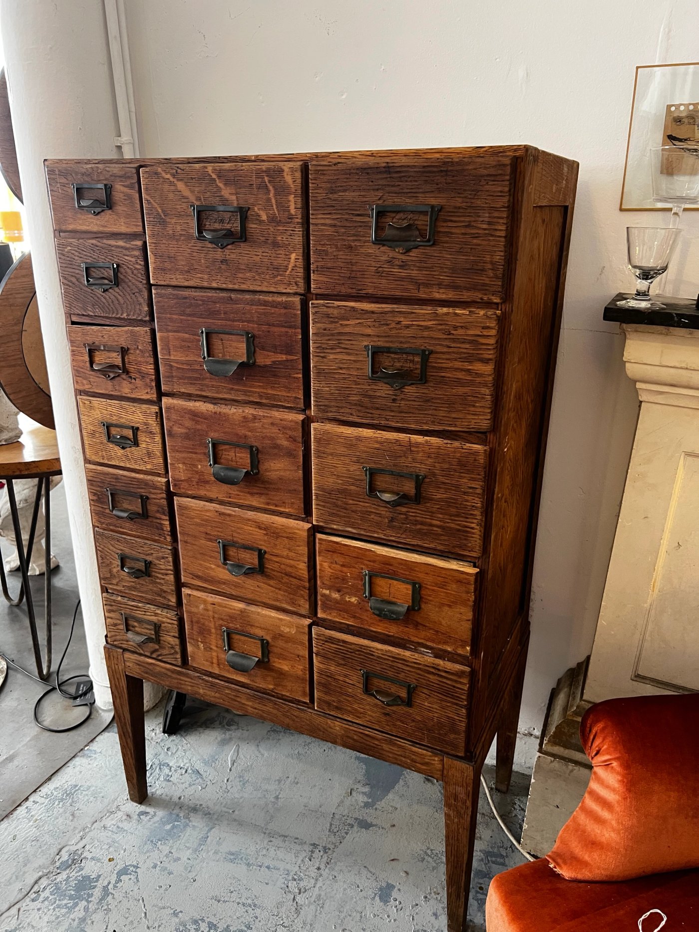 Meuble de metier 1900