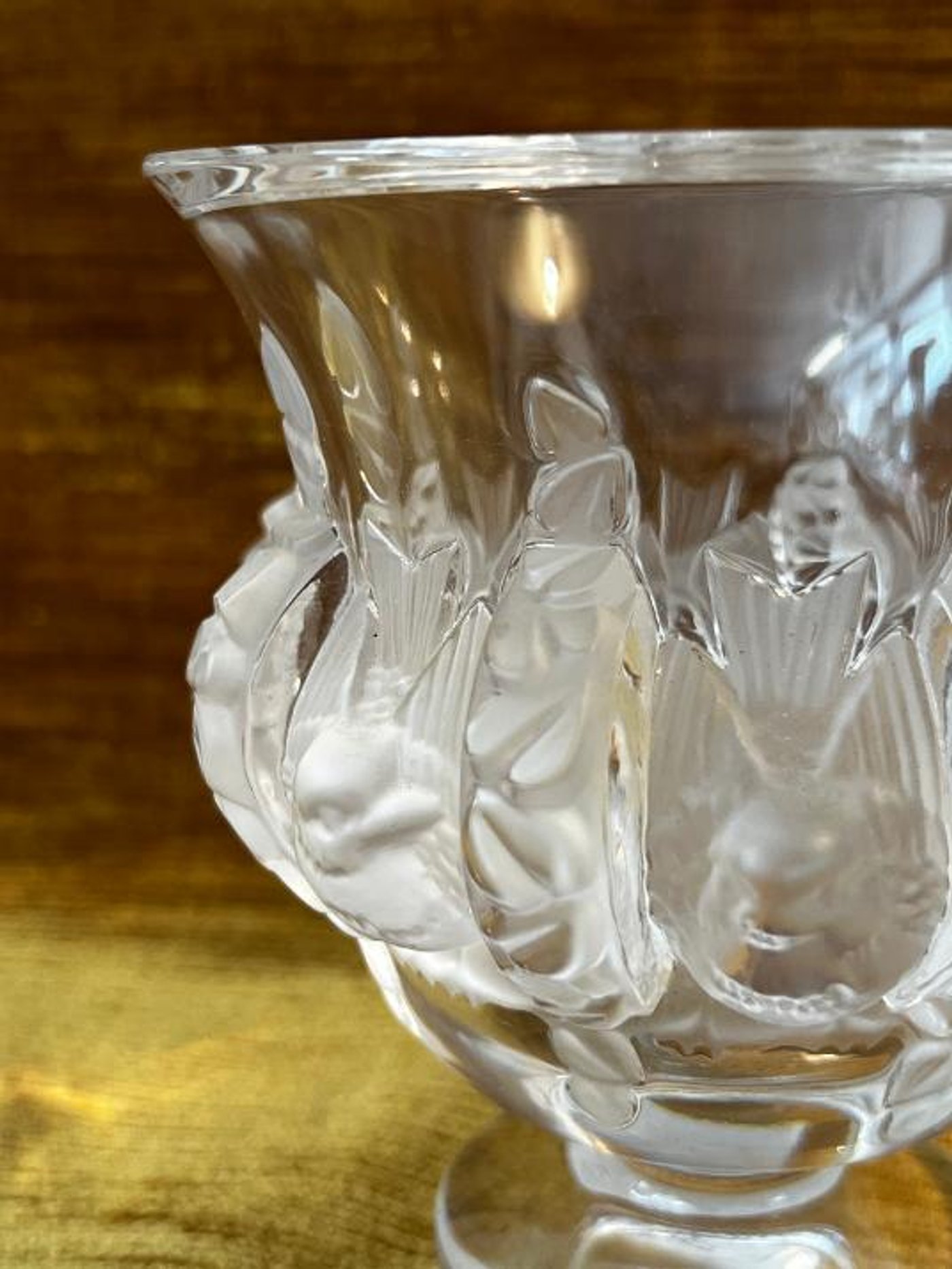 Vase lalique Dampierre