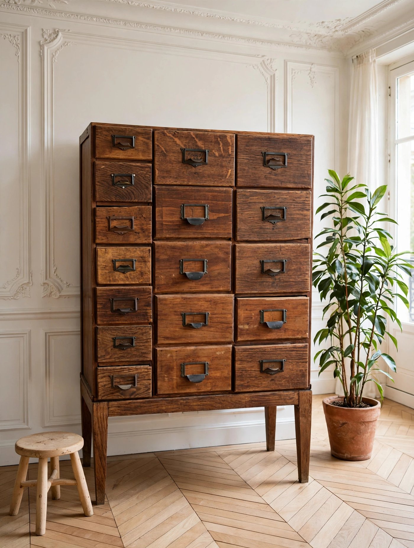 Meuble de metier 1900
