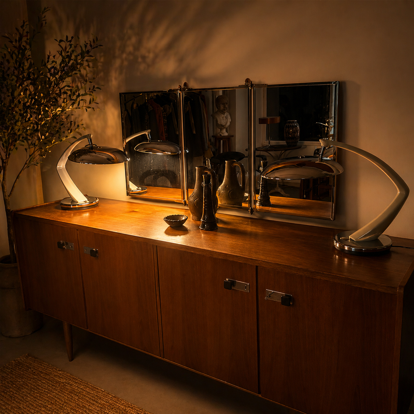 Enfilade années 50