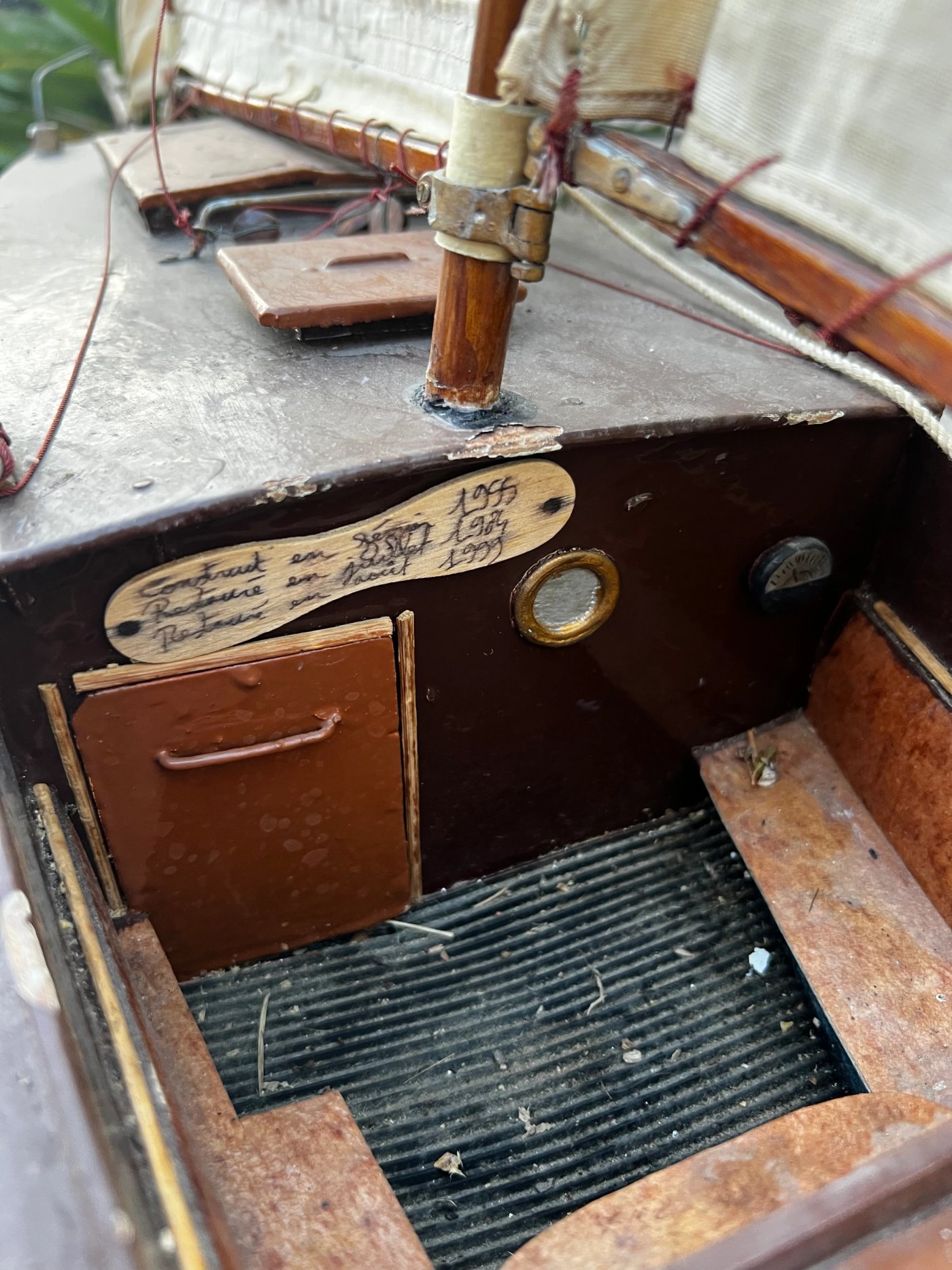Voilier années 50