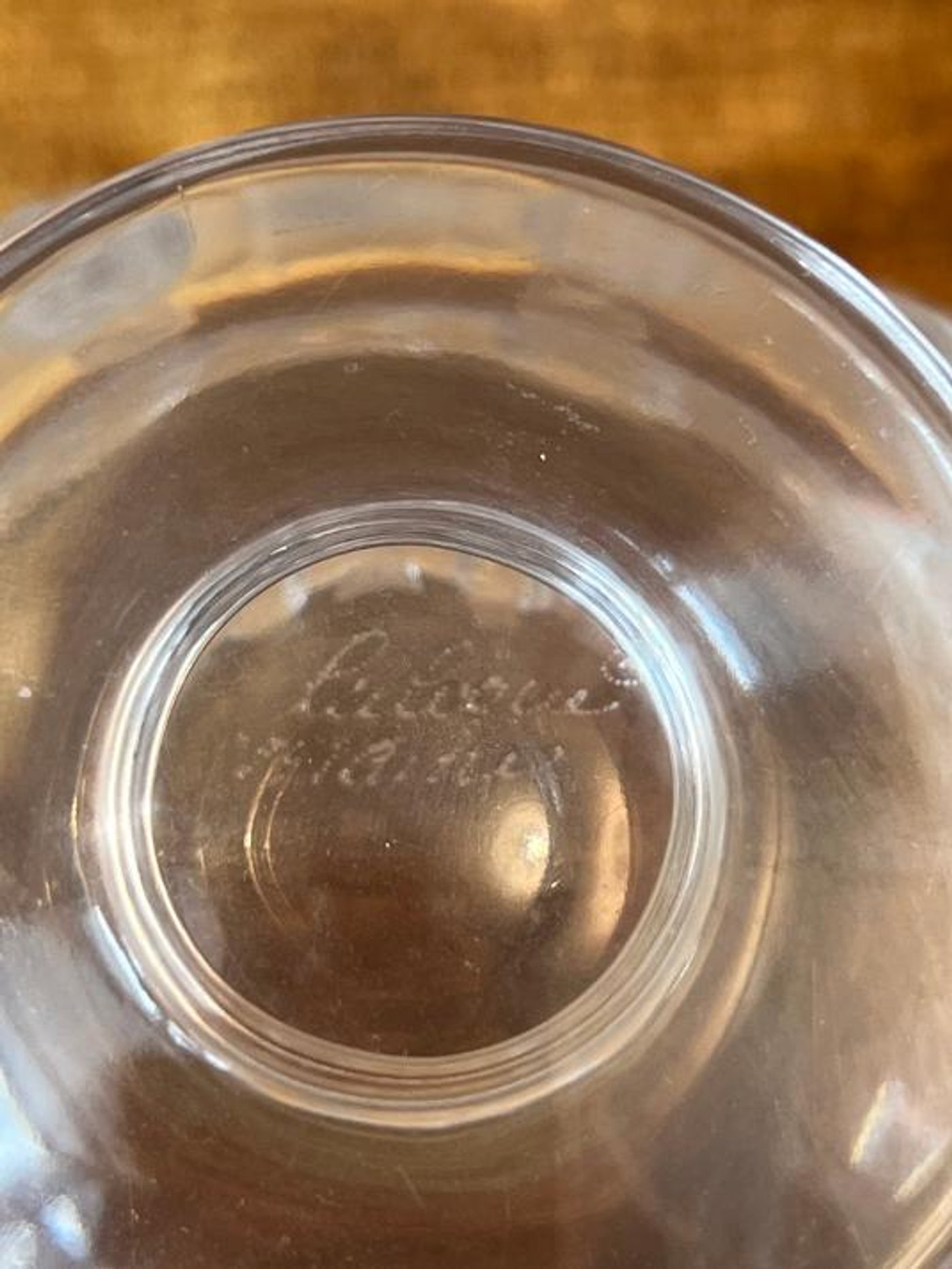 Vase lalique Dampierre
