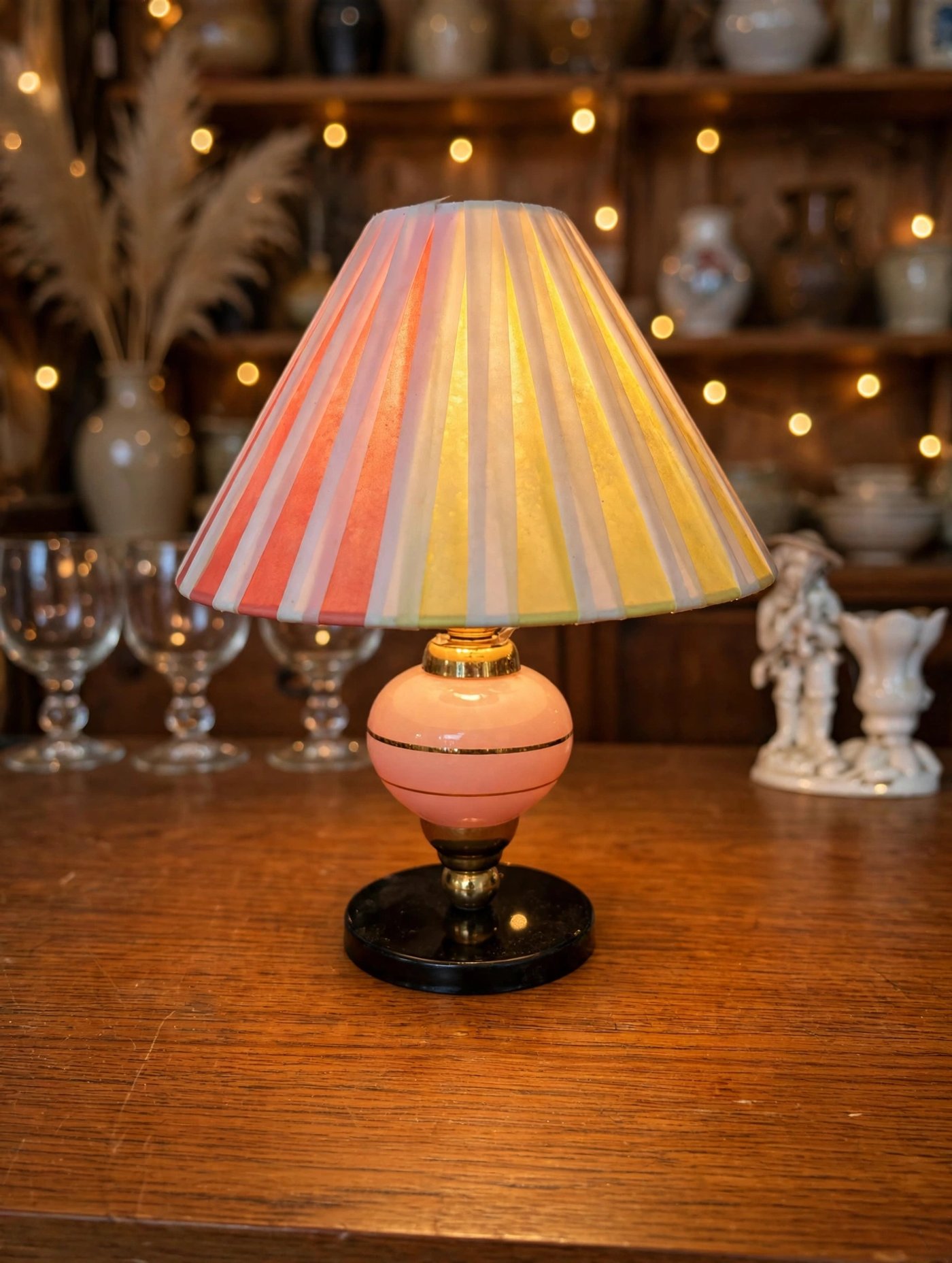 Petite lampe 50's Rose