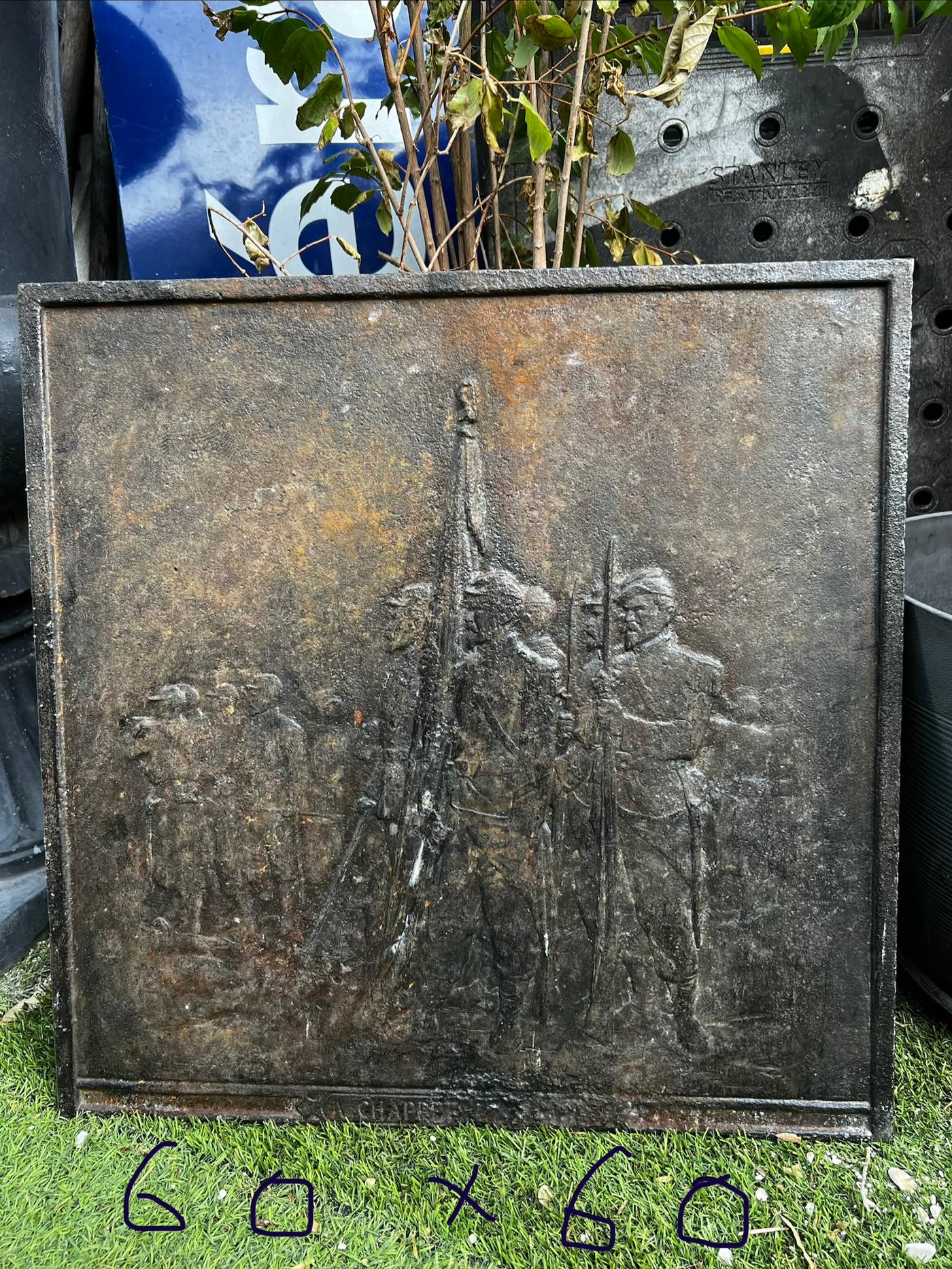 plaque de cheminée 1
