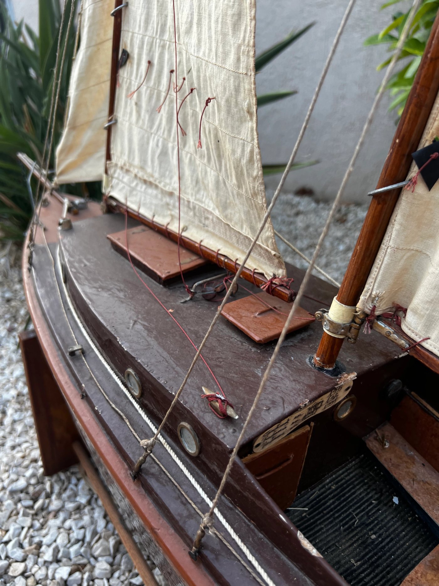 Voilier années 50