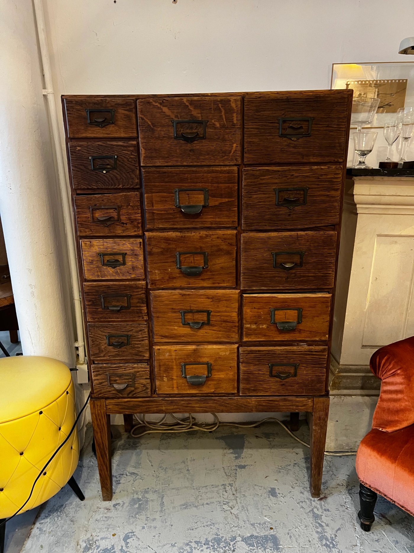 Meuble de metier 1900