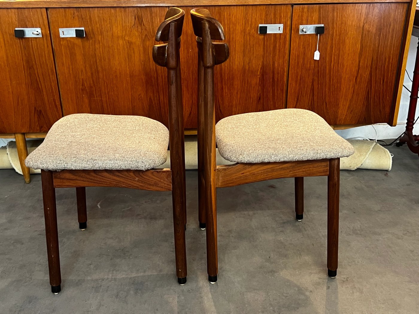4 Chaises "grain de café"