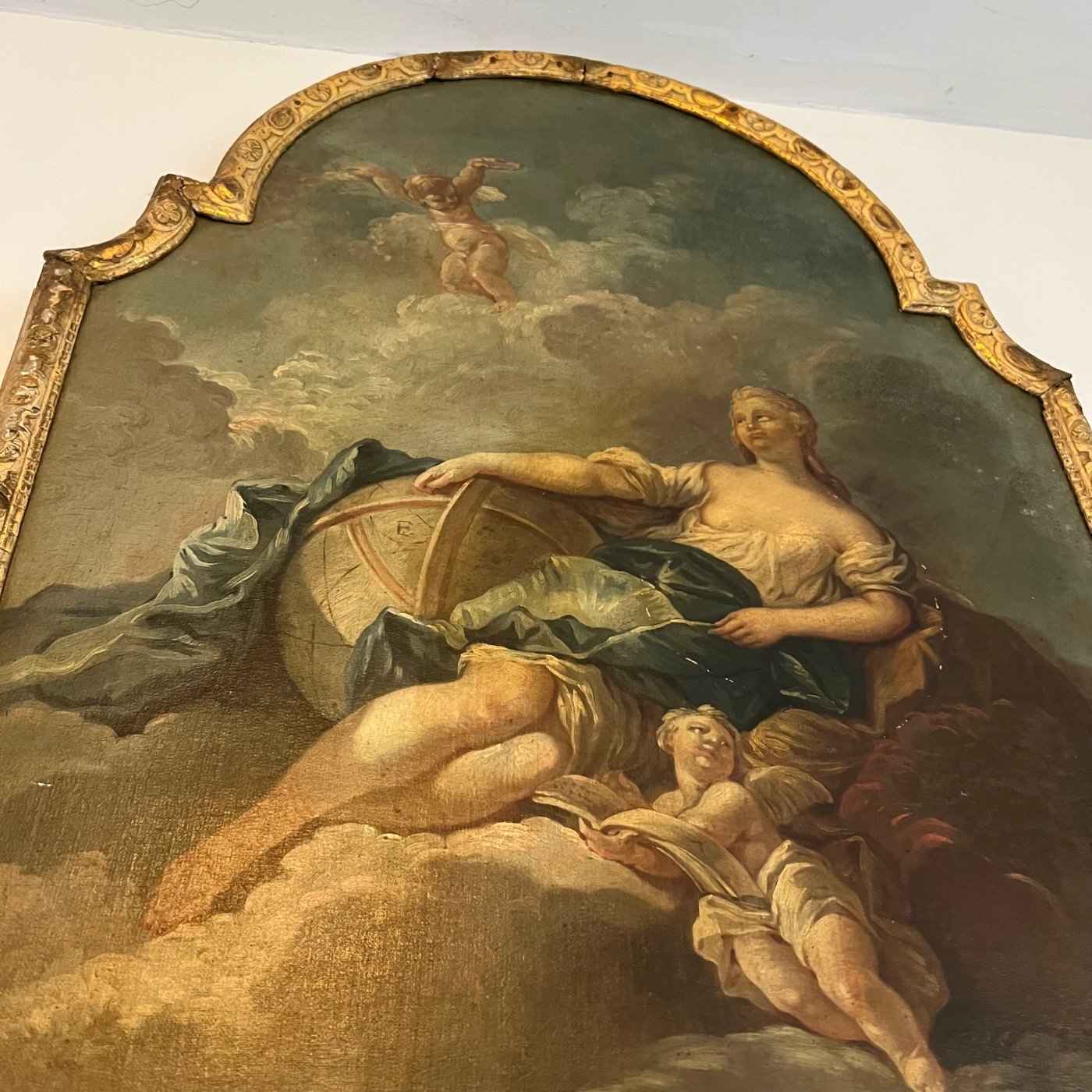 Trumeau aux anges