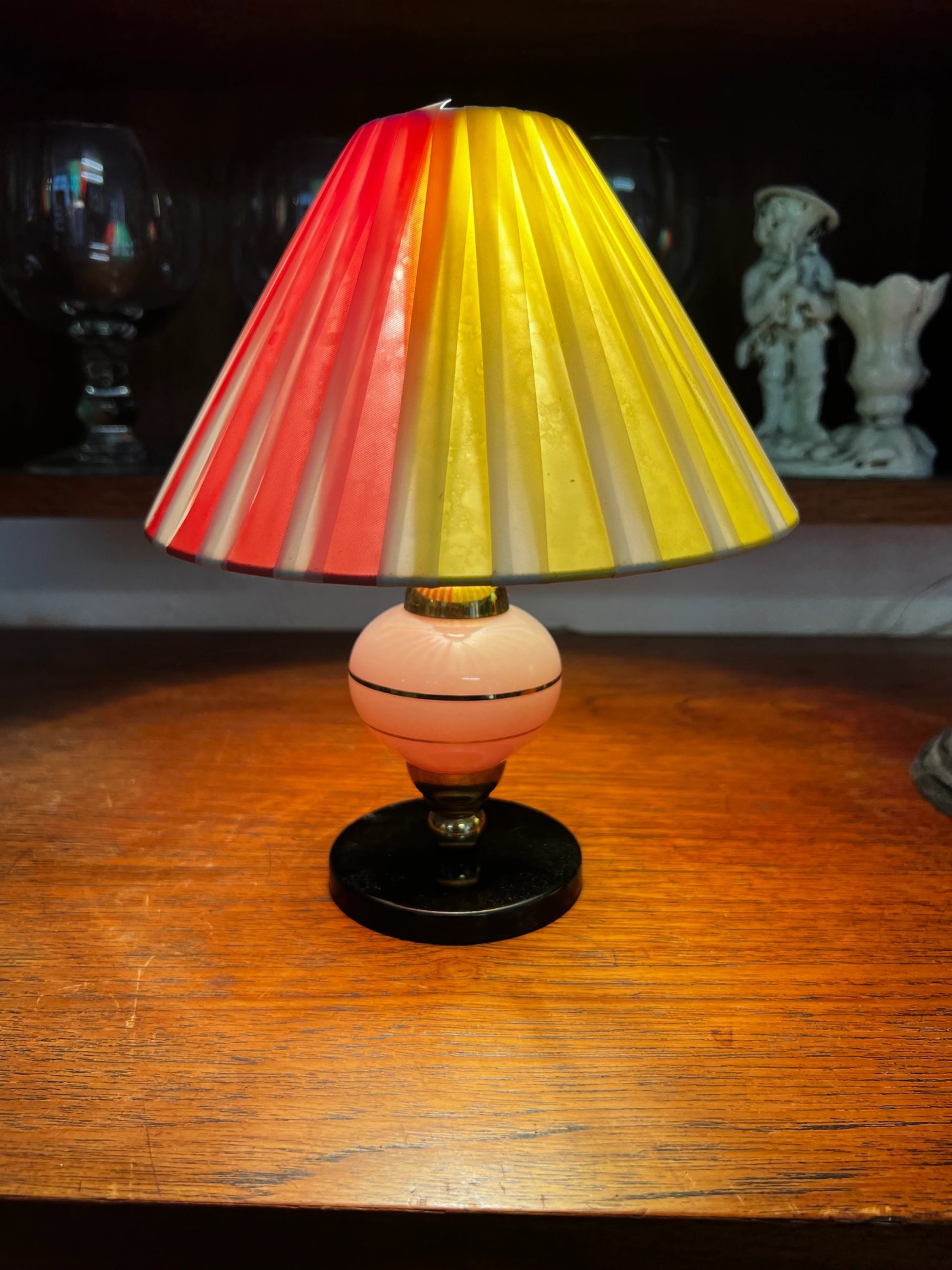 Petite lampe 50's Rose