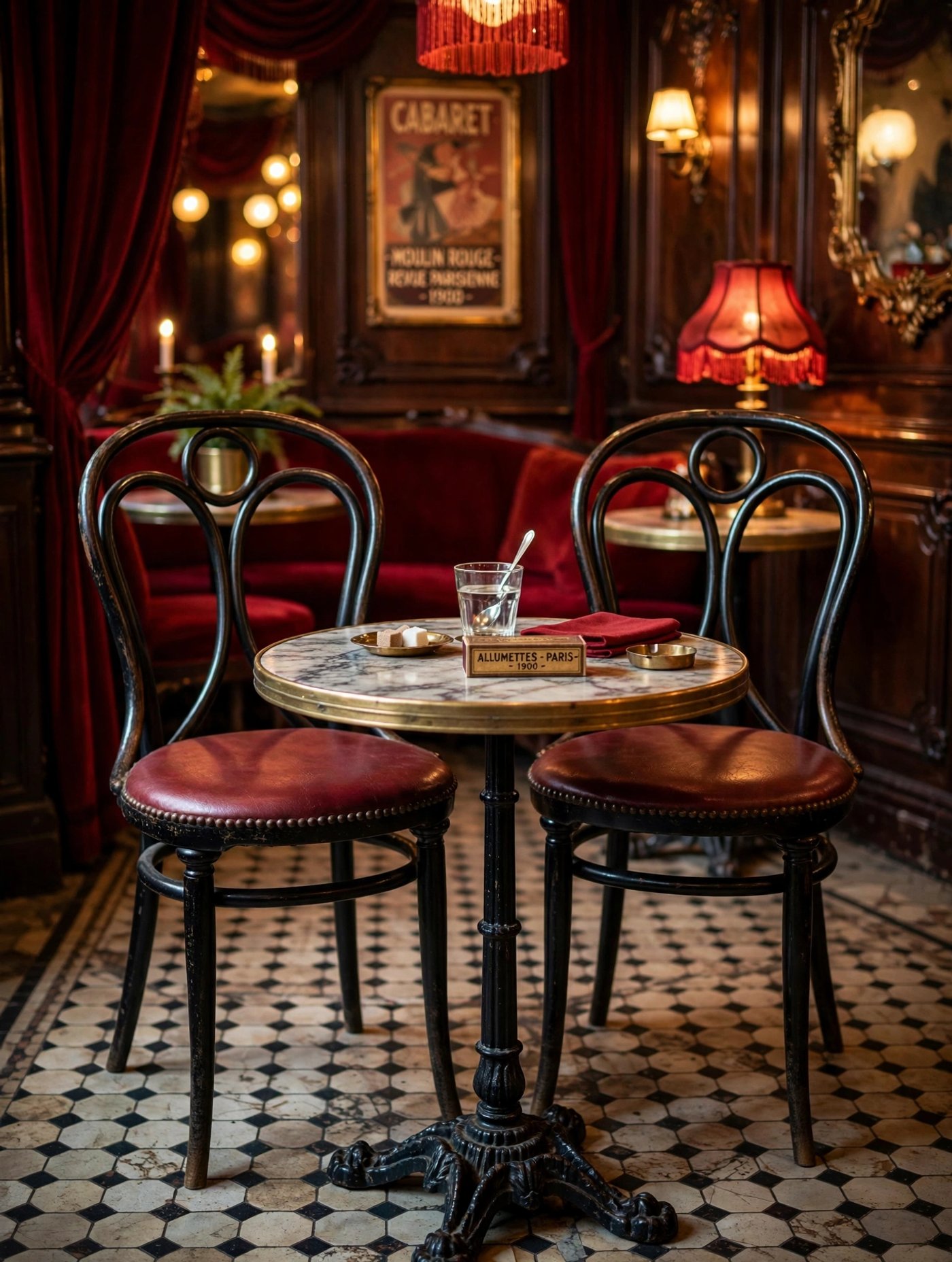 Paires de chaises Thonet 