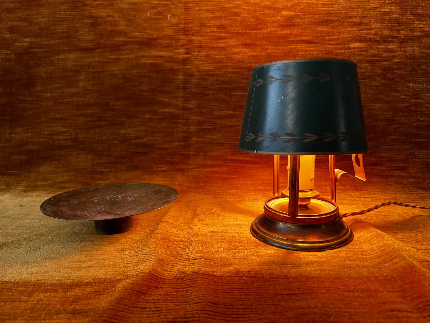 Petite lampe bouillotte 