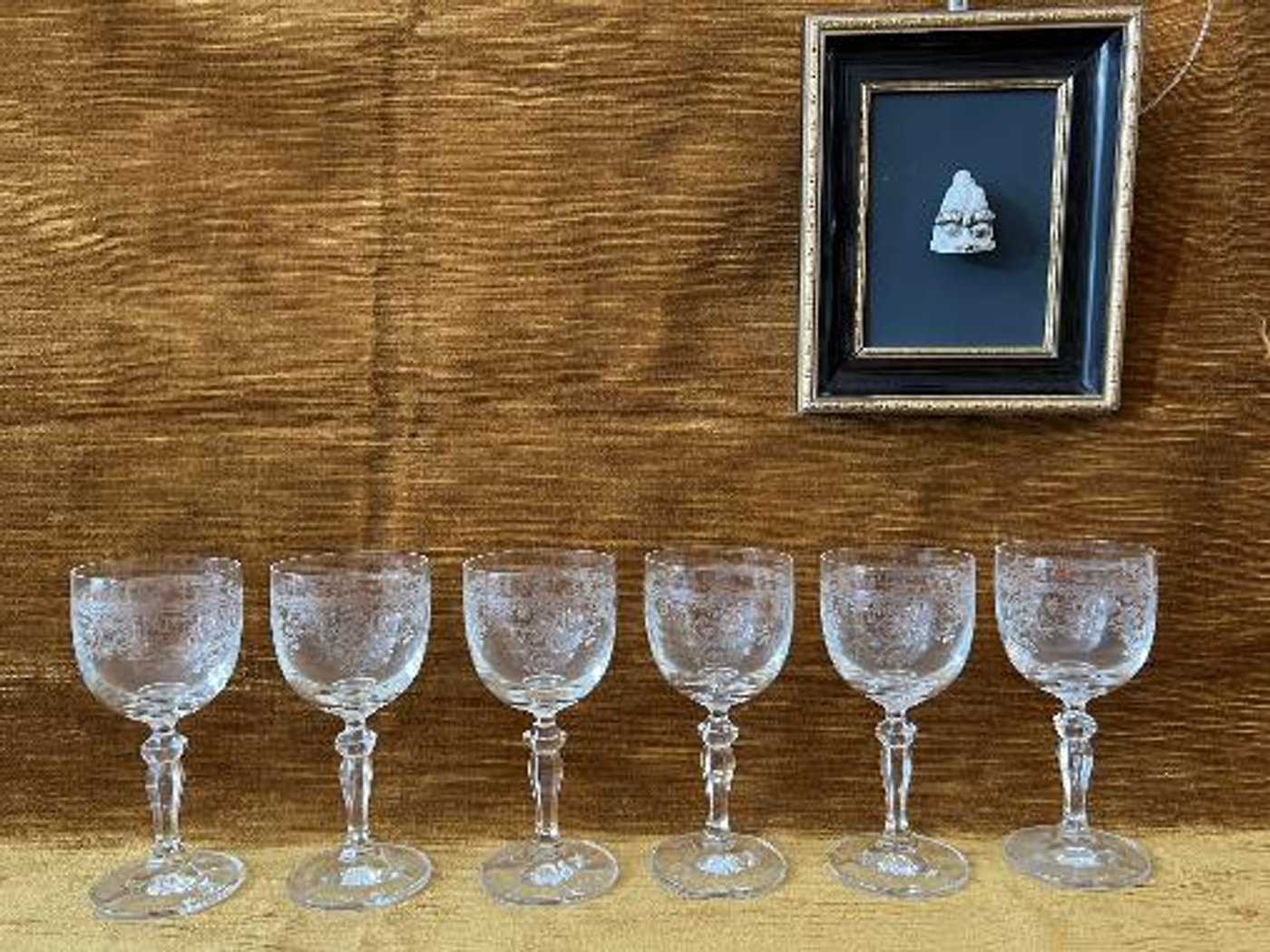 6 Verres en cristal