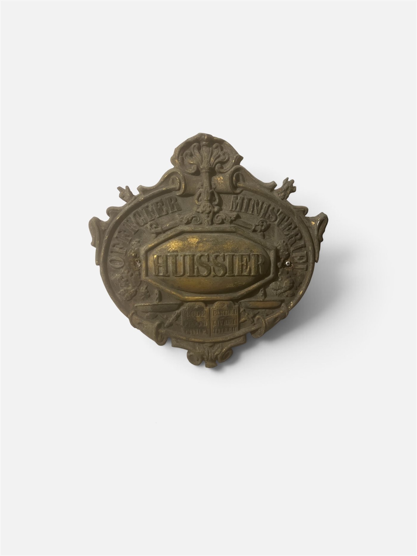 Enseigne  d'Huissier IIIe république