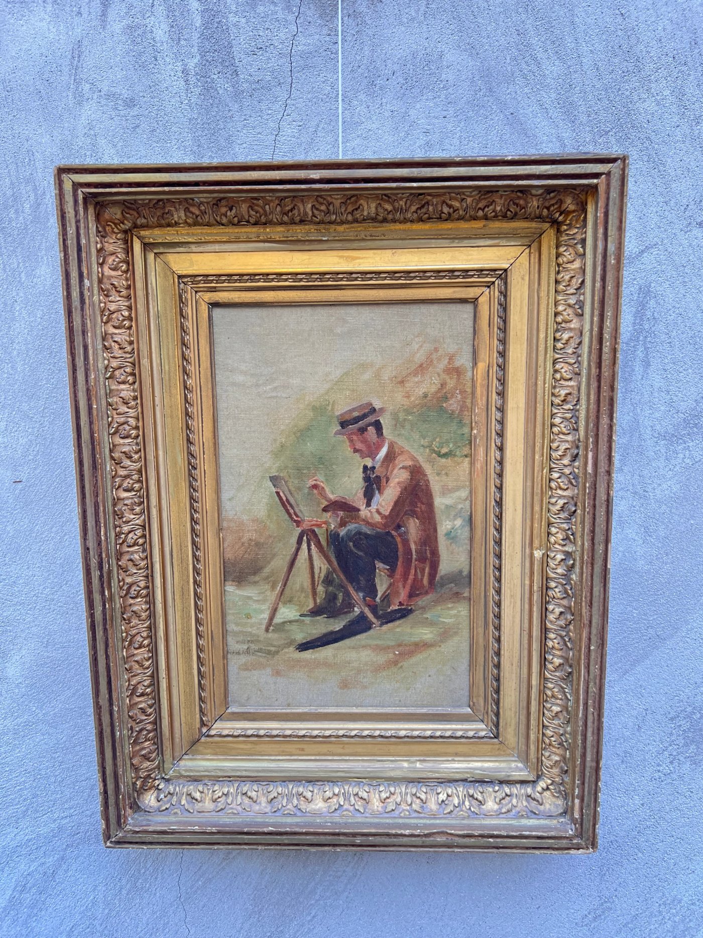 Autoportrait peintre