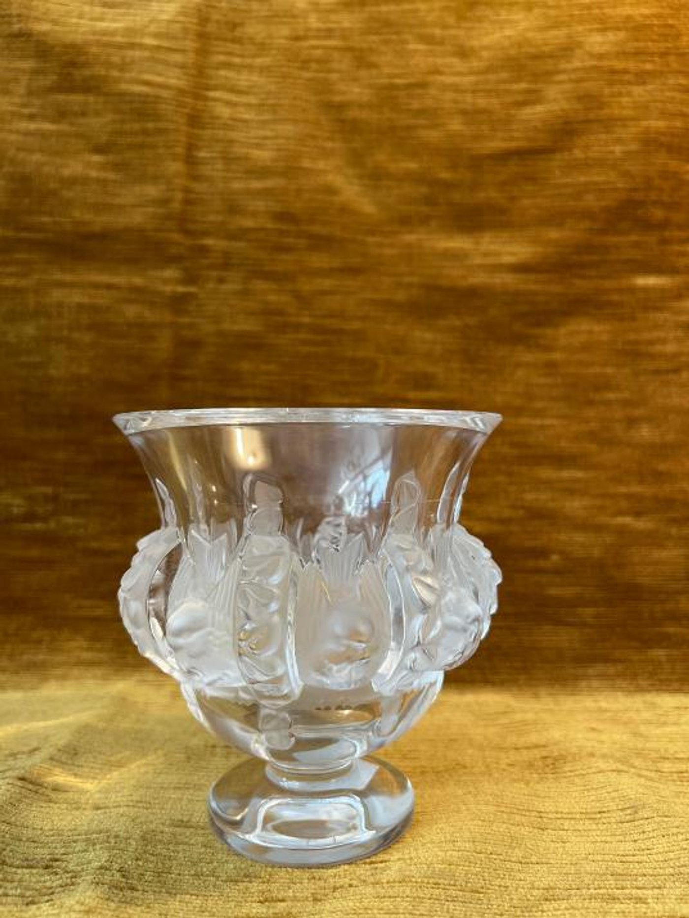 Vase lalique Dampierre