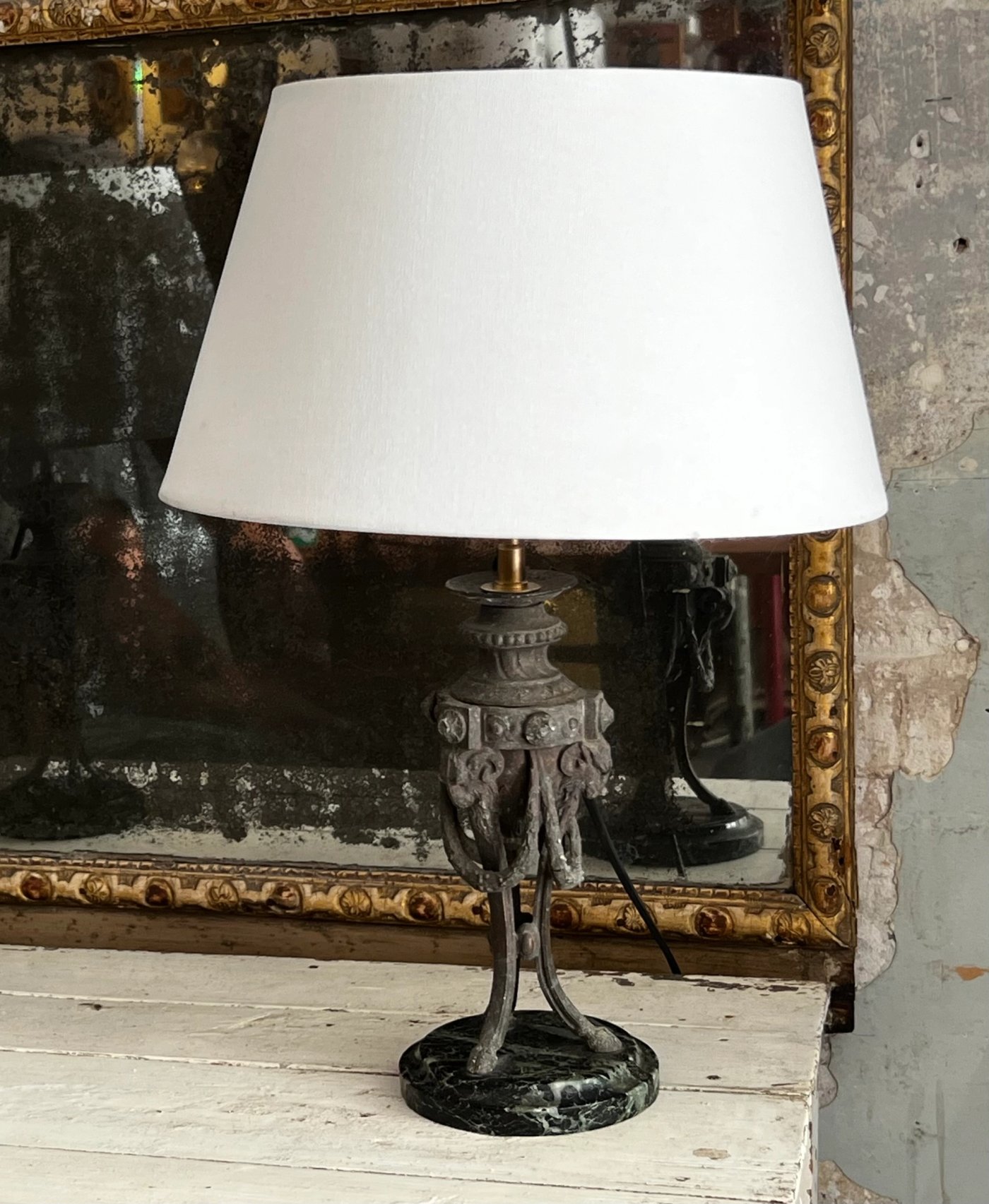 Paire de lampes bélier