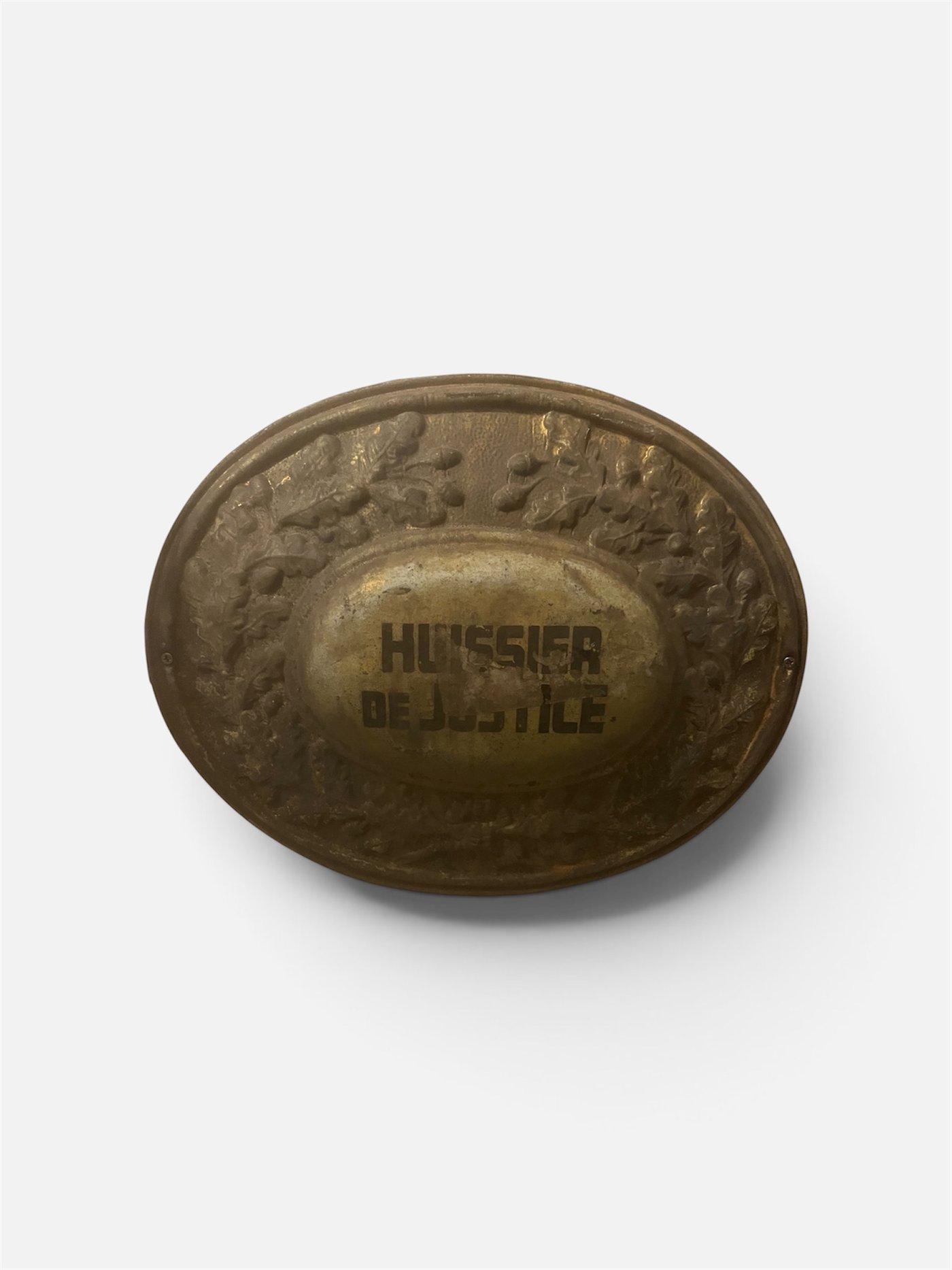 Enseigne Huissier 19/20e siecle