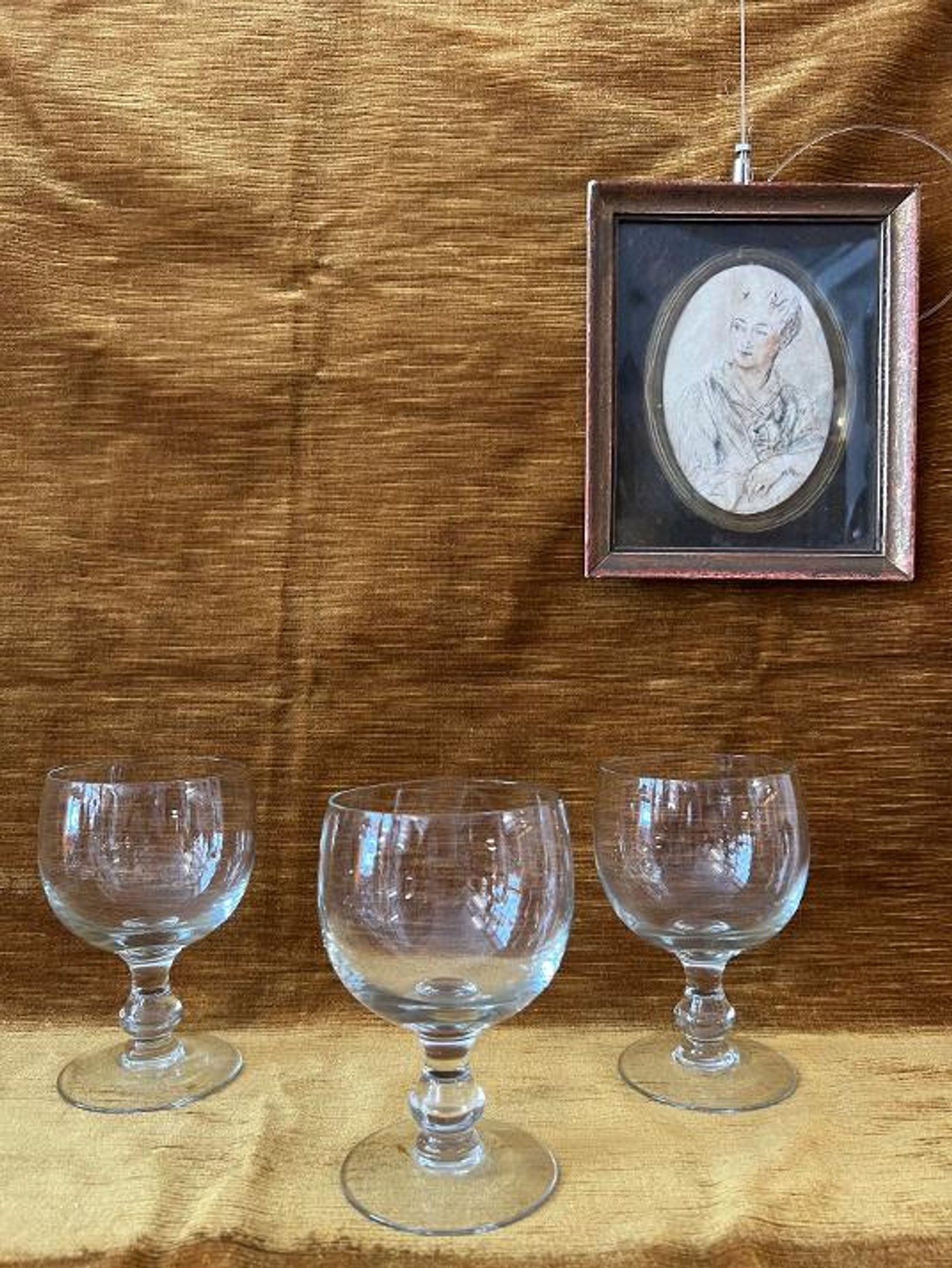 3 GROS VERRES 