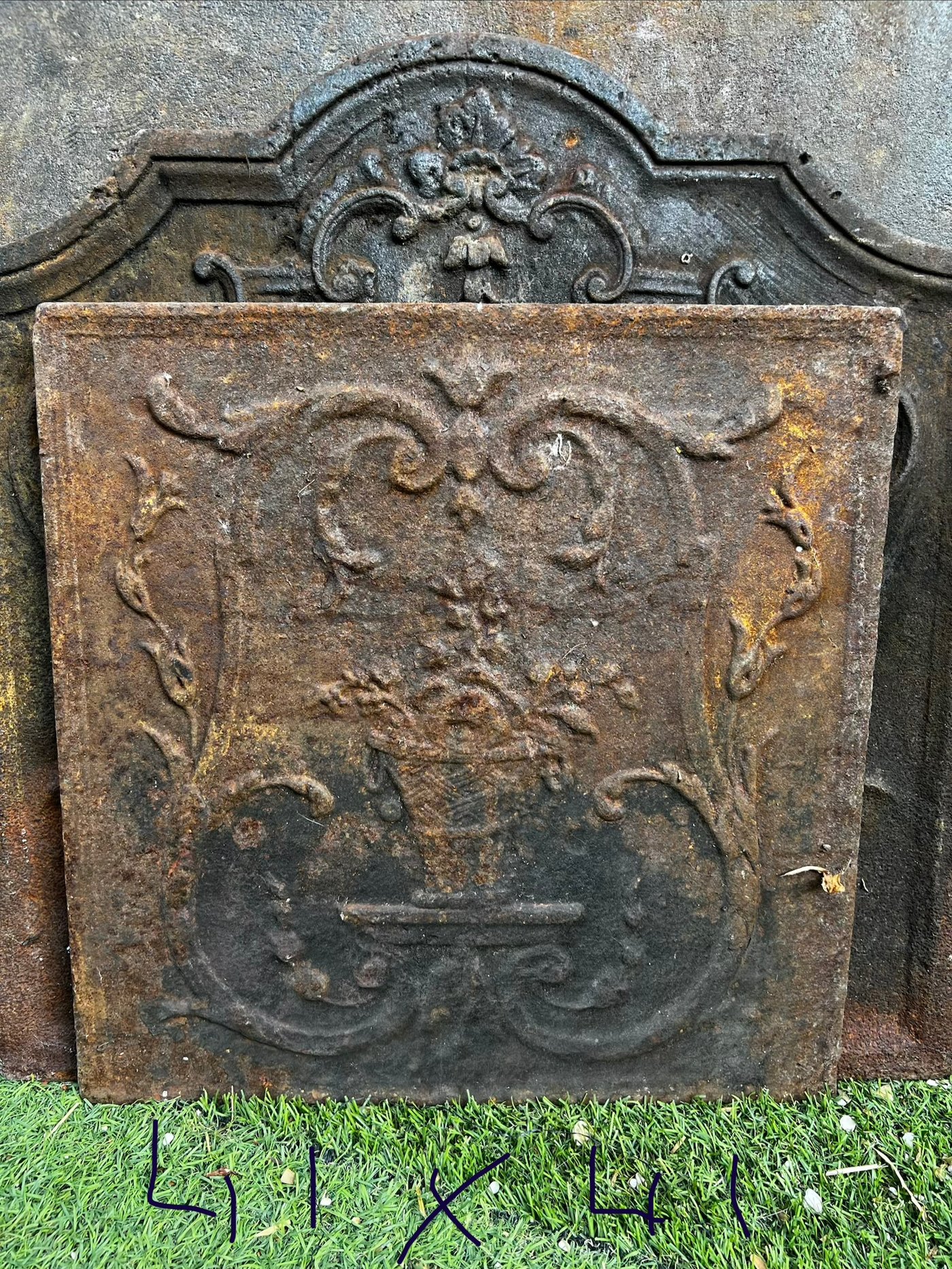 Plaque de cheminée 3