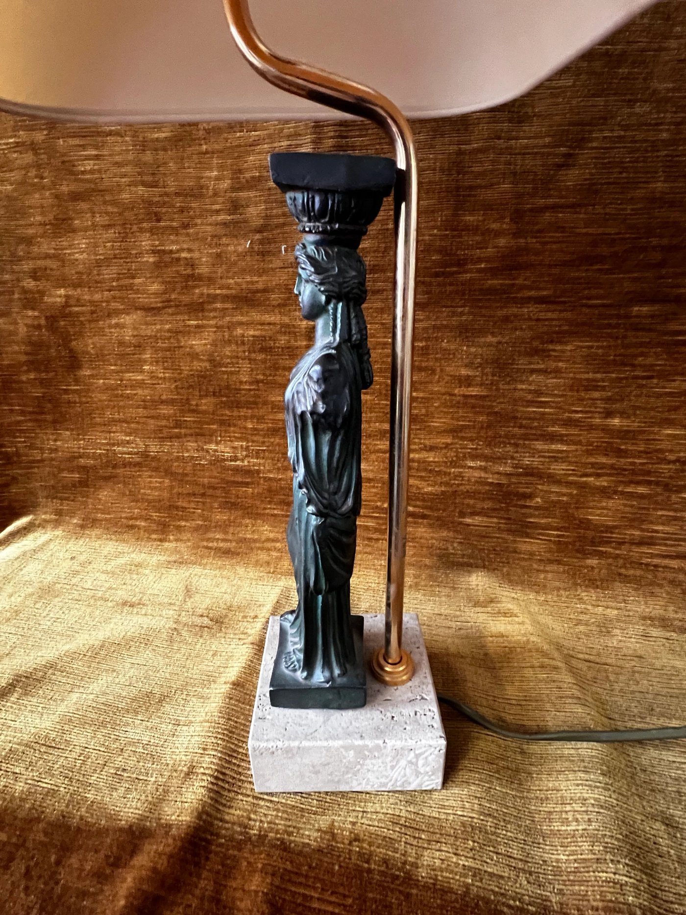Lampe Cariatide "le dauphin"