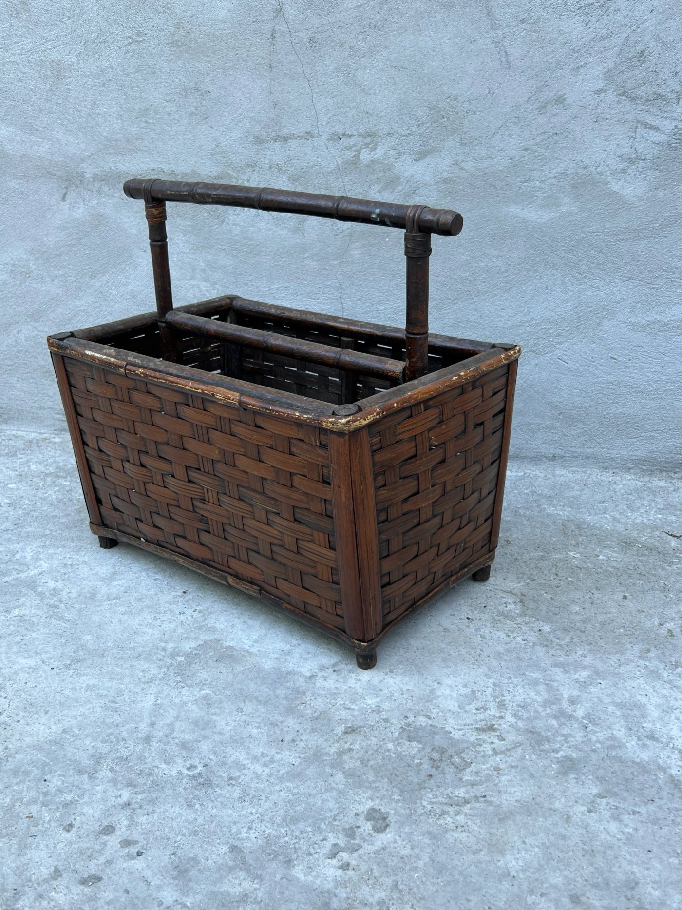 Porte revues bambou