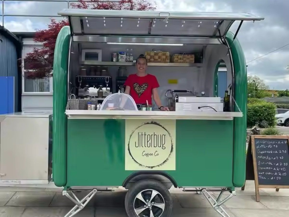 Chris Machinery catering pod mobile coffee trailer