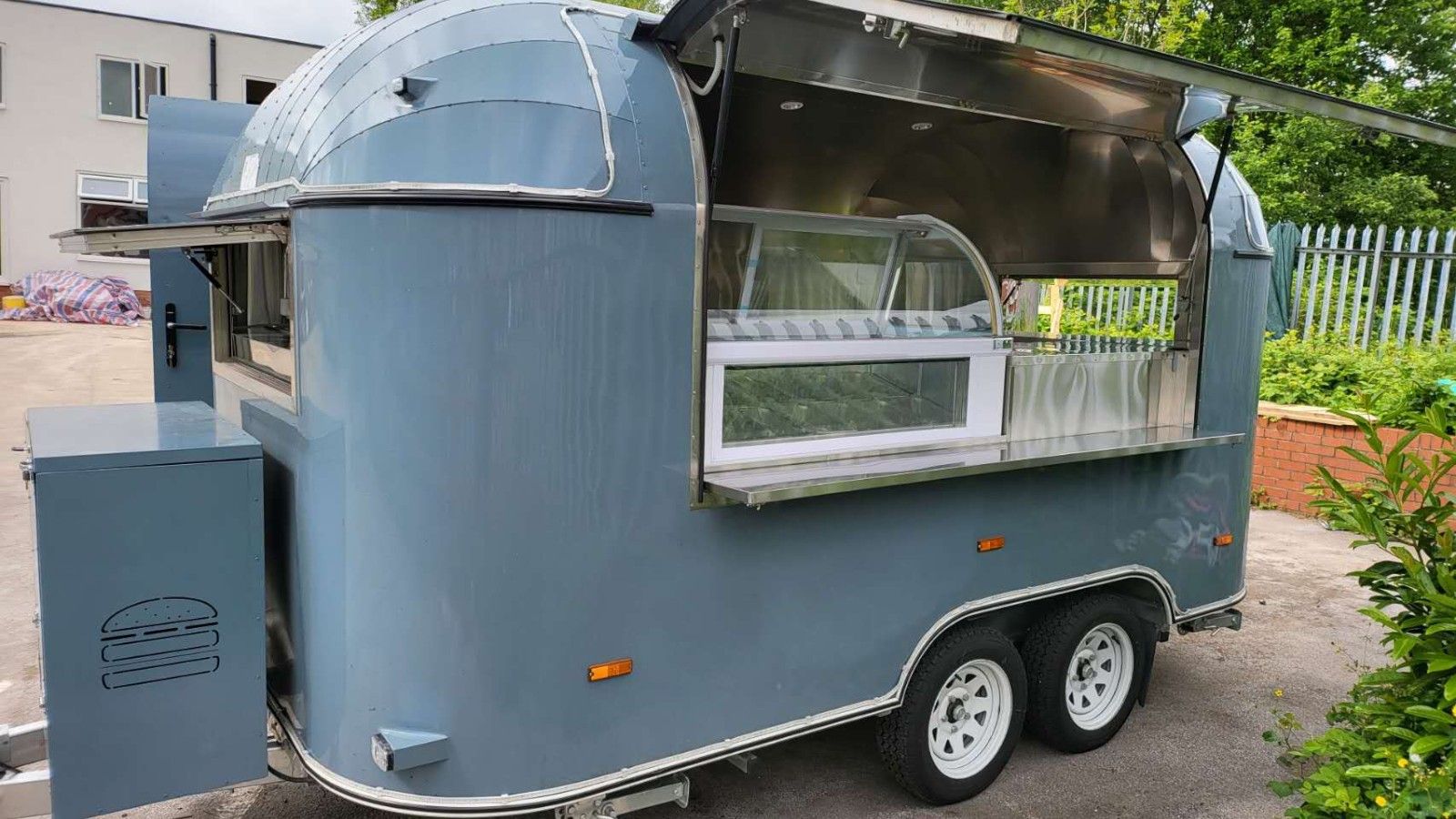 场景图 Ice Cream food trailer
