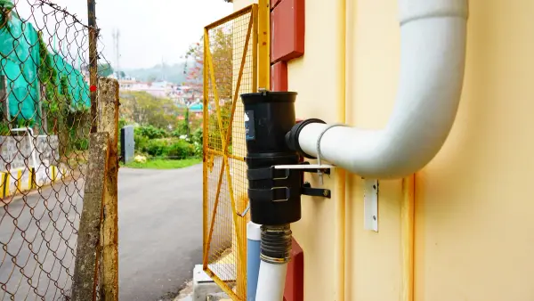 Economical Rainwater filter at Sunnyside